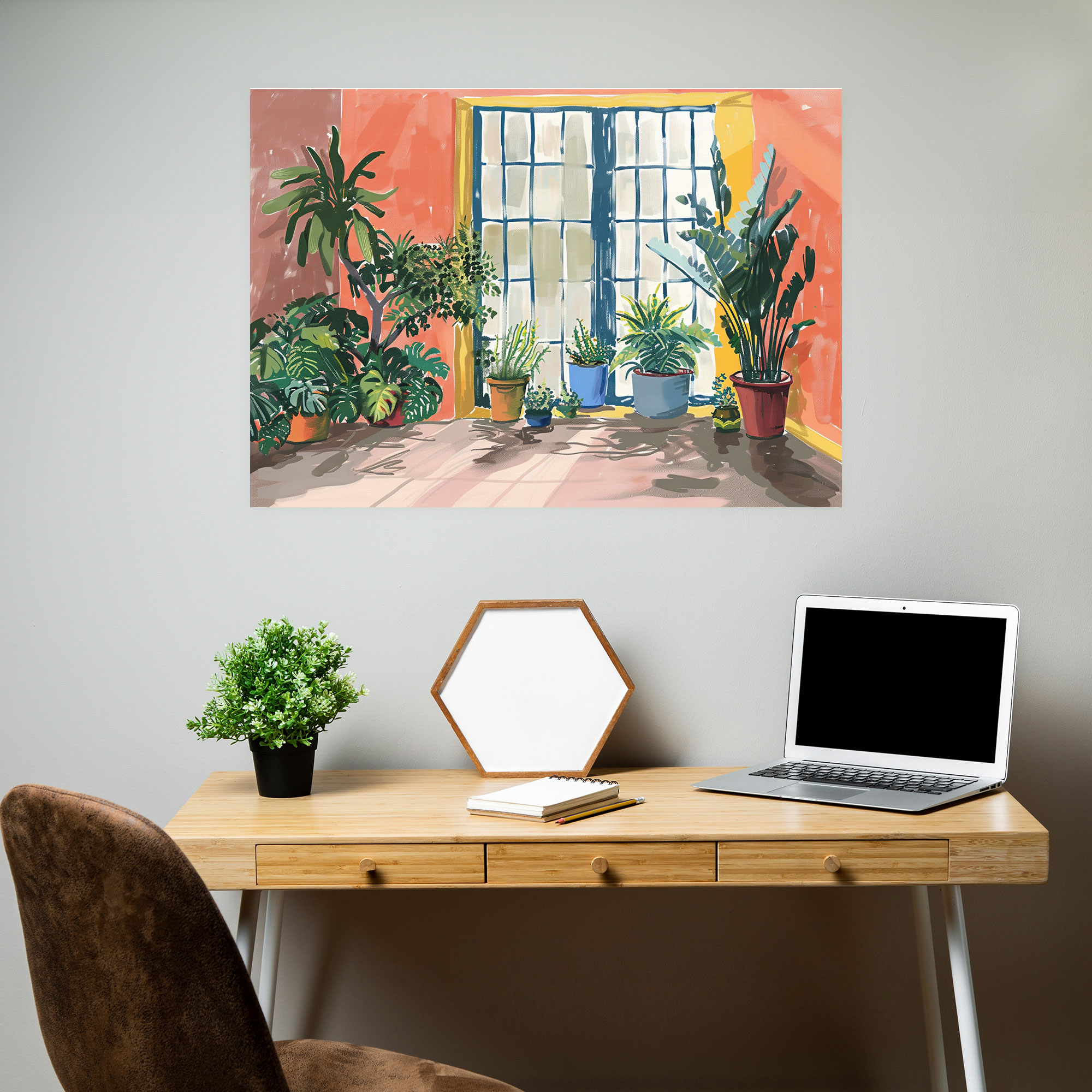Indoor Garden Henri Matisse Canvas Print - Henri Matisse, Henri Matisse, Wall Art, Canvas