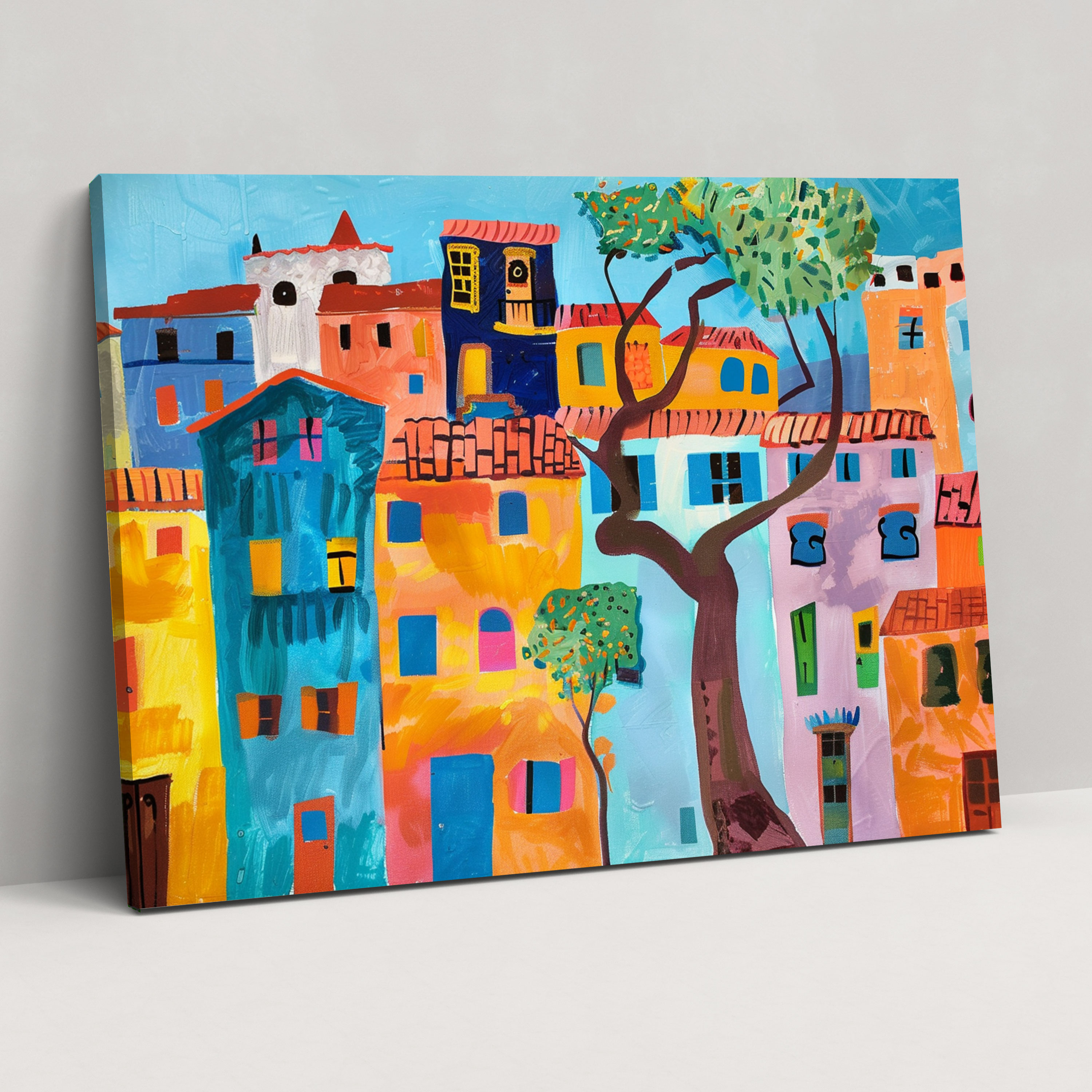 Cityscape Urban Buildings Henri Matisse Canvas Print - Henri Matisse, Canvas, Canvas Wall Art, Henri Matisse
