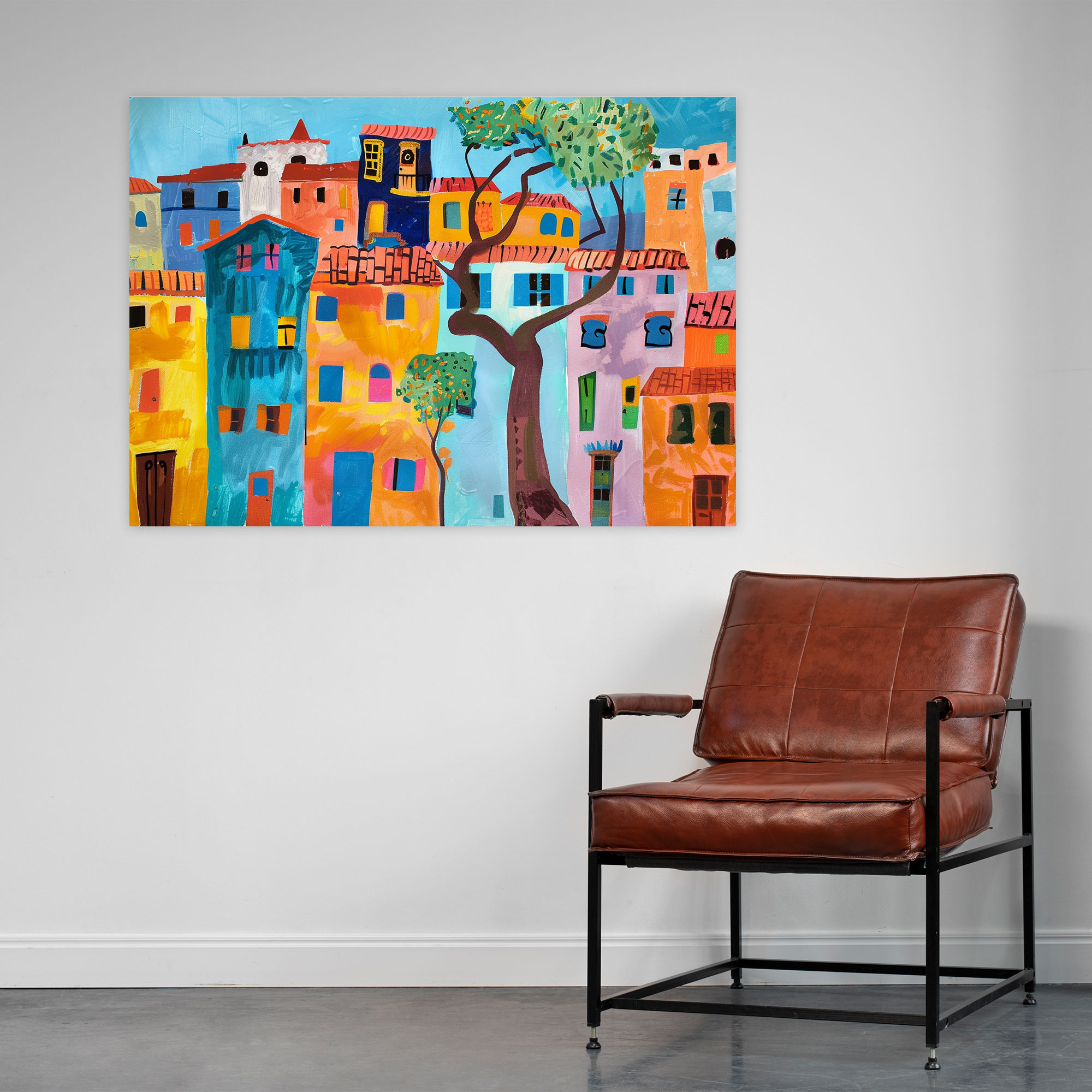 Cityscape Urban Buildings Henri Matisse Canvas Print - Henri Matisse, Canvas, Canvas Wall Art, Henri Matisse