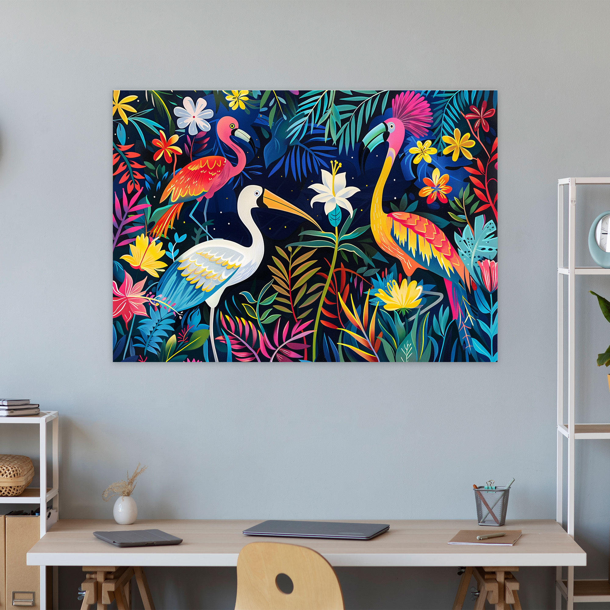 Exotic Birds Henri Matisse Canvas Print - Henri Matisse, Wall Decoration, Canvas Print, Henri Matisse
