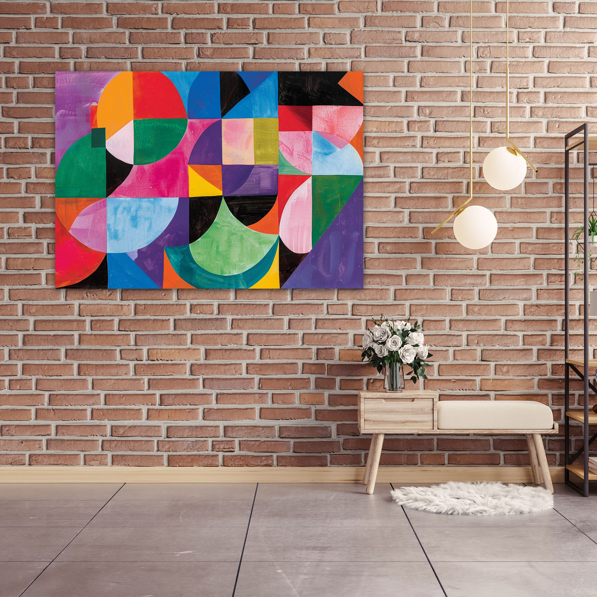 Henri Matisse Geometric Canvas Print - Henri Matisse, Canvas Print, Henri Matisse, Canvas