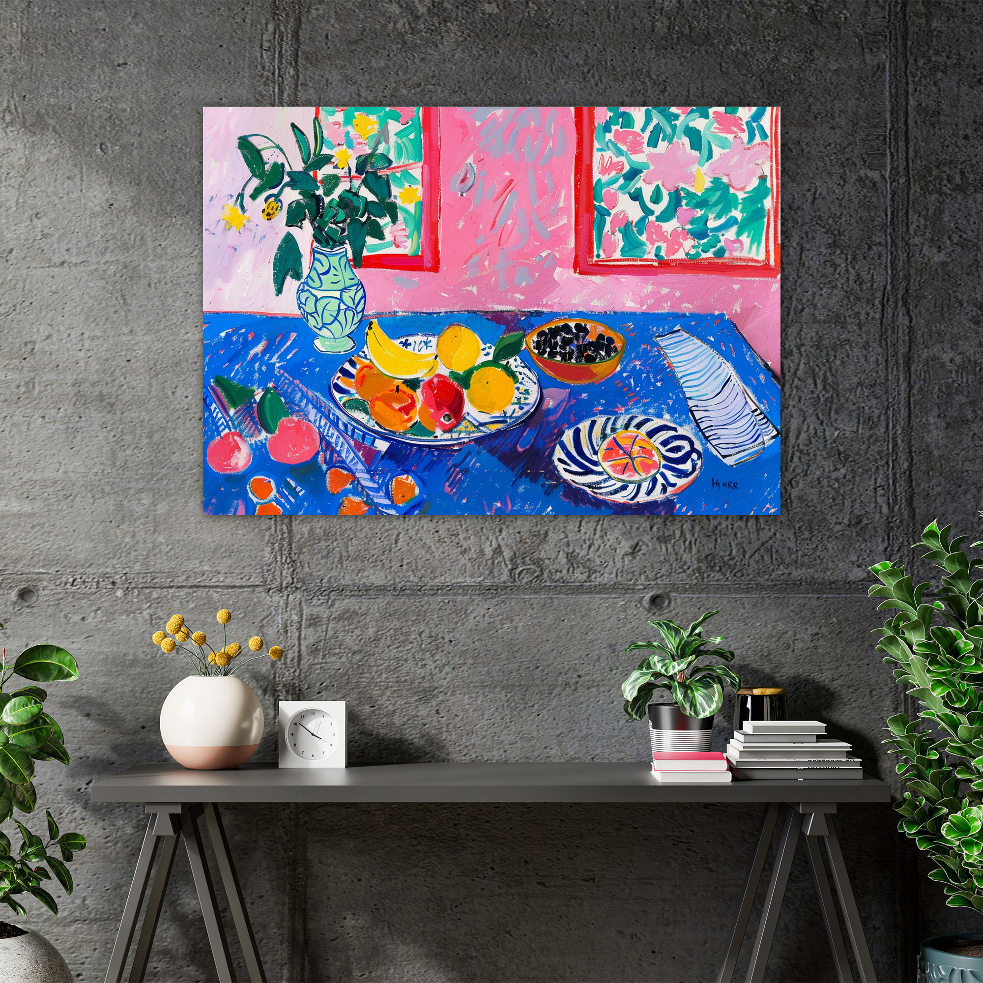 Henri Matisse Still Life Wall Art - Henri Matisse, Home Decoration, Canvas Wall Art, Henri Matisse