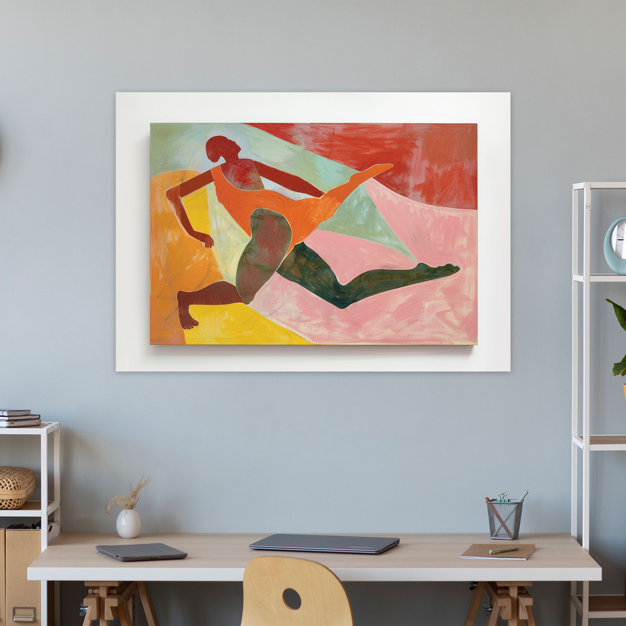 Henri Matisse Dynamic Figure Canvas Print - Henri Matisse, Home Decoration, Canvas, Canvas Wall Art
