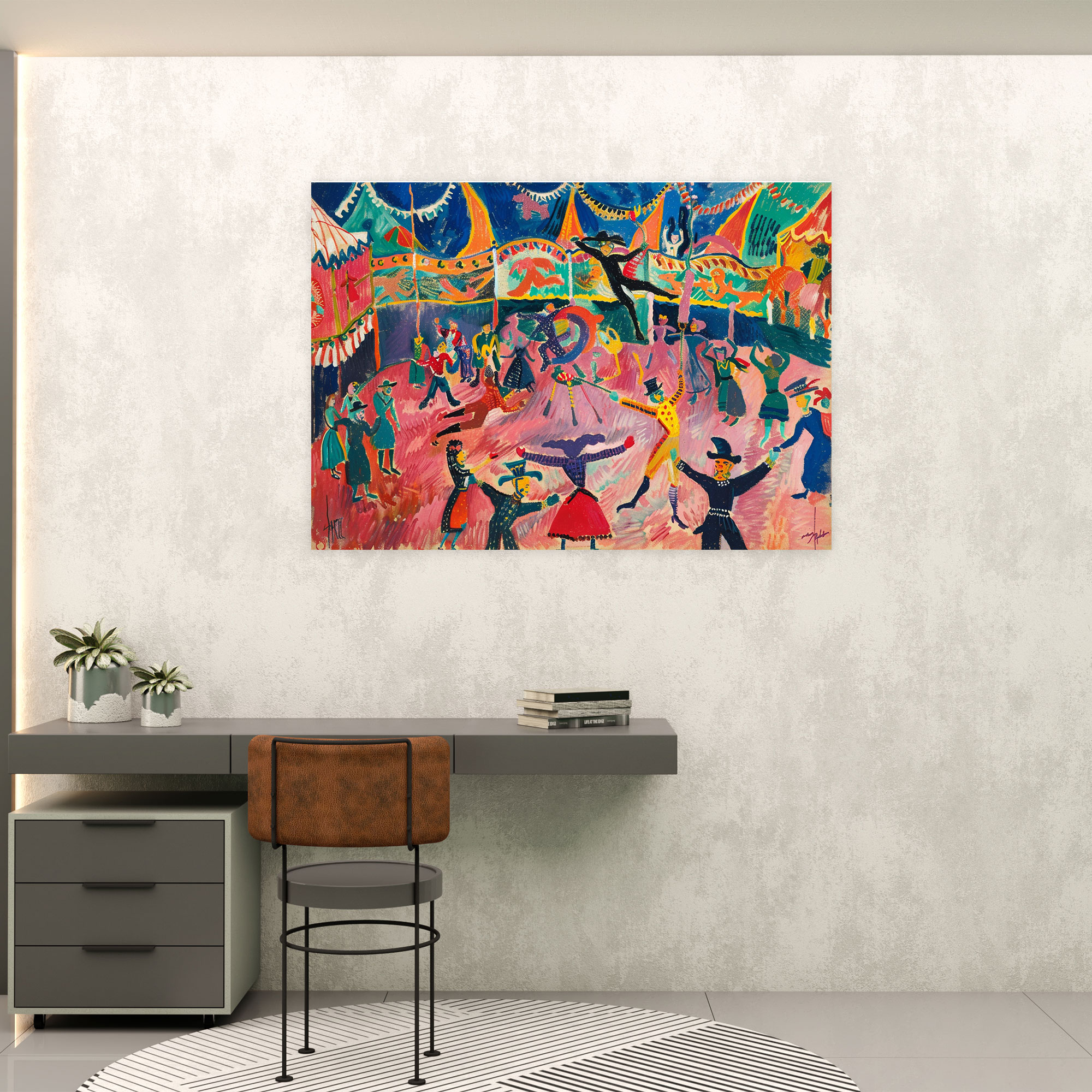 Henri Matisse Circus Acrobats Canvas Print - Henri Matisse, Canvas, Henri Matisse, Wall Decoration
