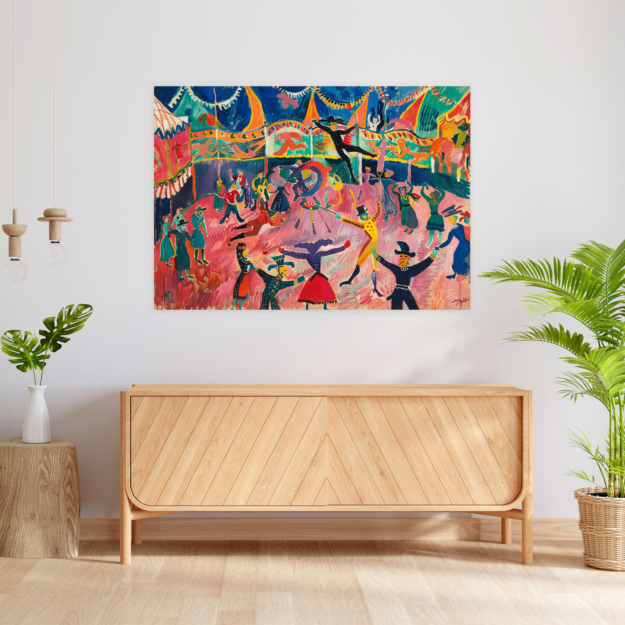 Henri Matisse Circus Acrobats Canvas Print - Henri Matisse, Canvas, Henri Matisse, Wall Decoration