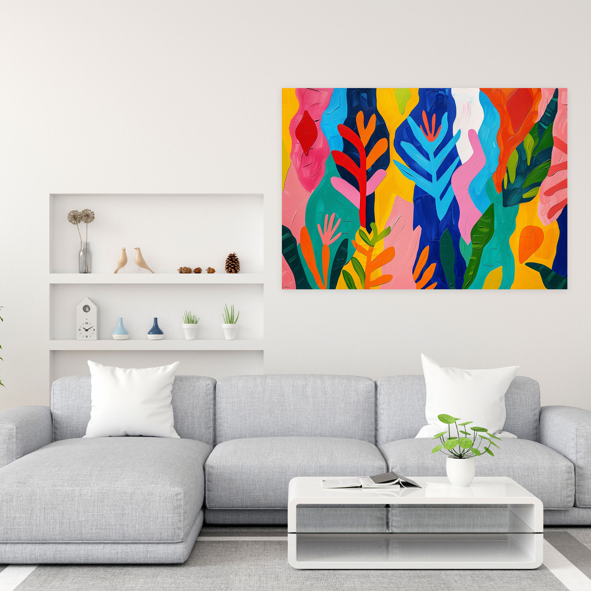 Henri Matisse Canvas Print - Henri Matisse, Vibrant Colors, Home Decoration, Canvas
