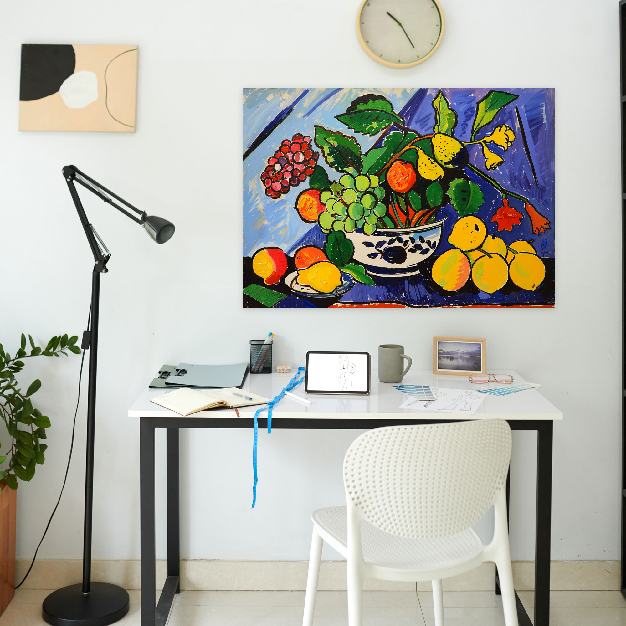 Henri Matisse Wall Art - Henri Matisse, Wall Art, Wall Decoration, Fruit And Flowers