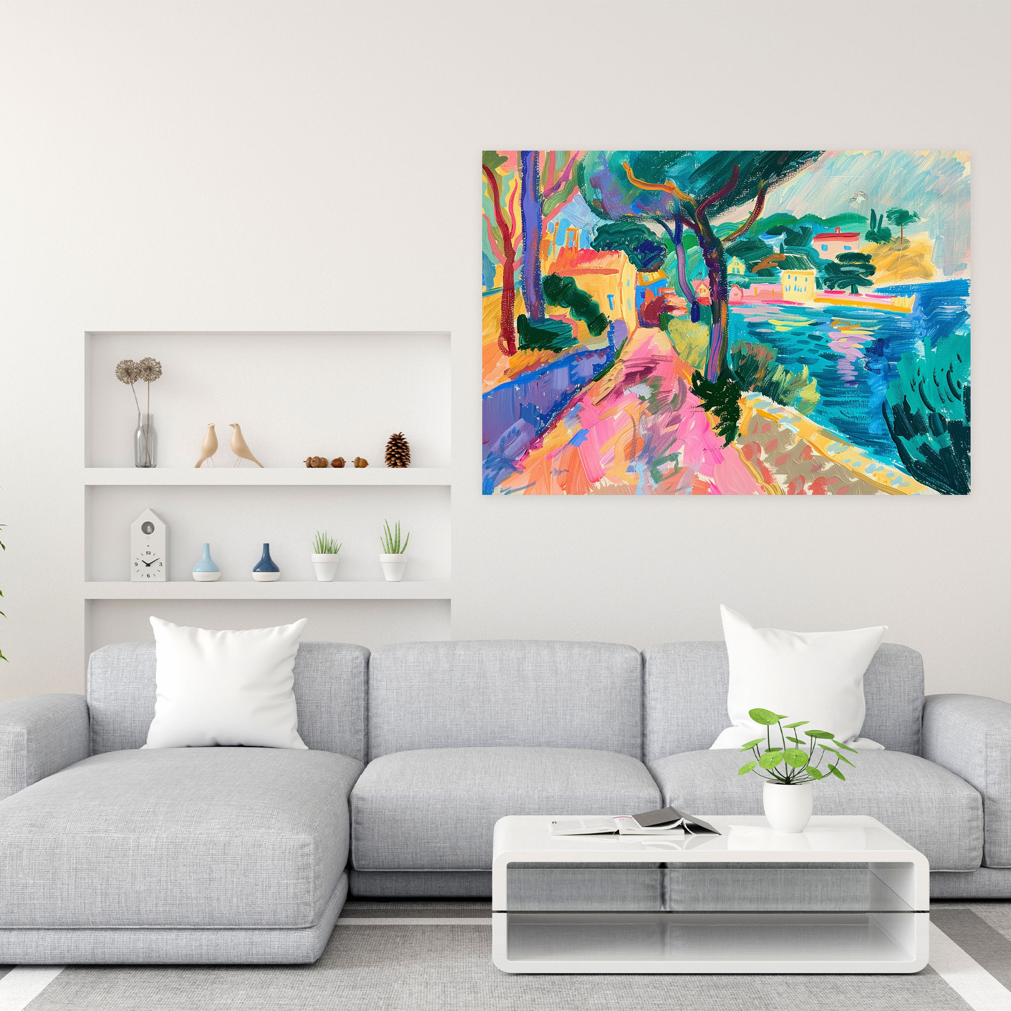 Henri Matisse Canvas Print - Henri Matisse, Dreamy Landscapes, Wall Decoration, Home Decoration