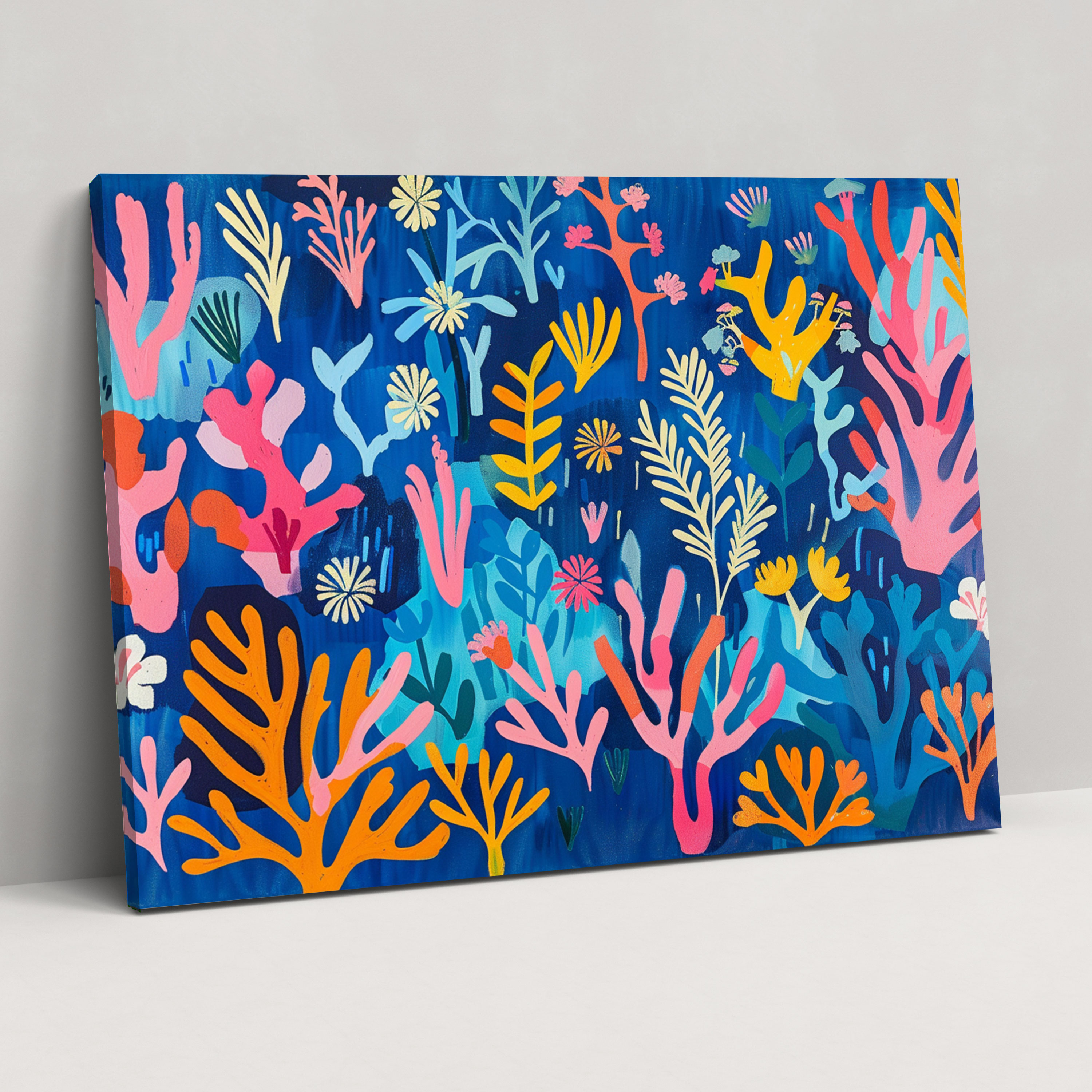 Henri Matisse Wall Art - Henri Matisse, Henri Matisse, Canvas, Playful Patterns