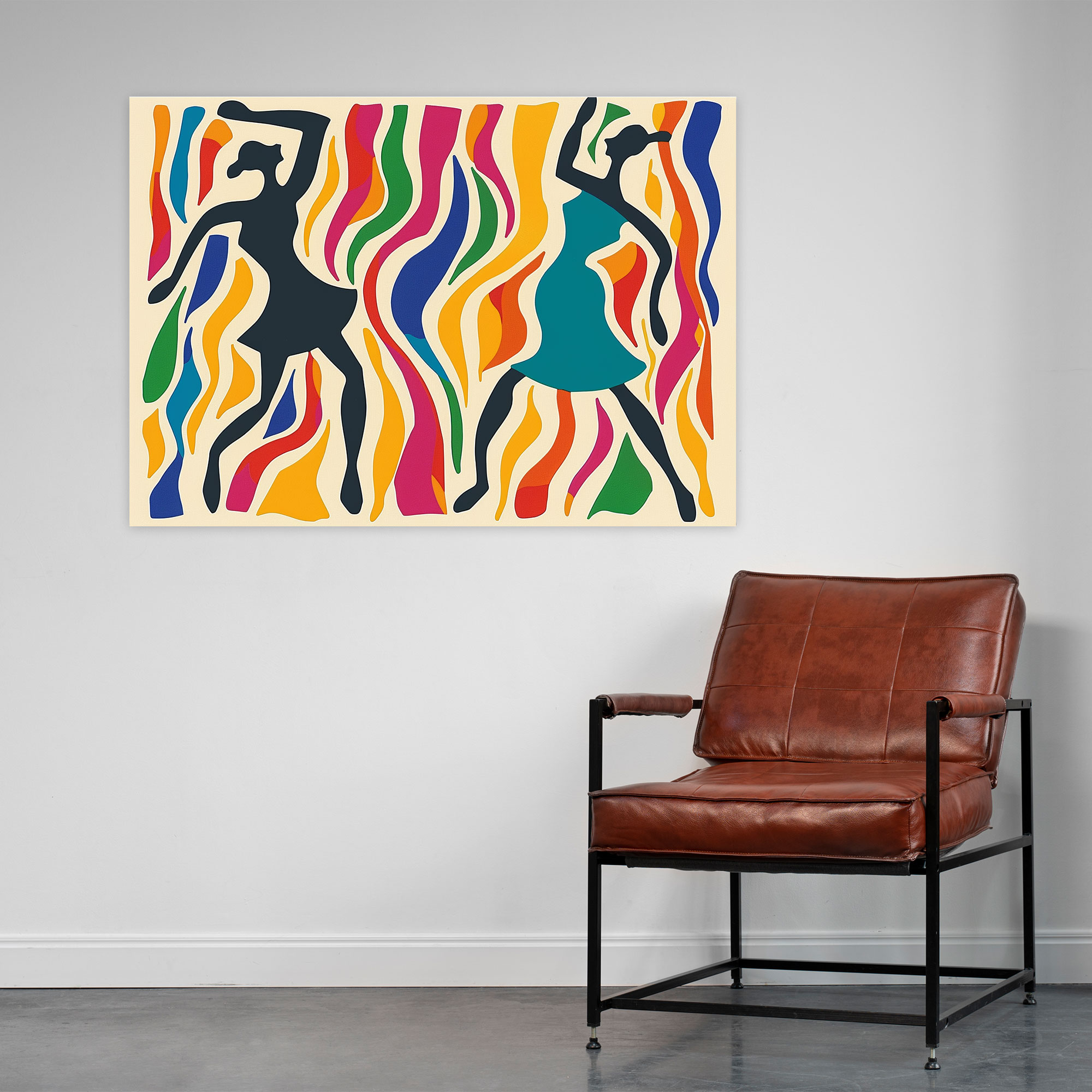 Henri Matisse Dancing Figures Wall Art - Henri Matisse, Wall Art, Home Decoration, Wall Decoration