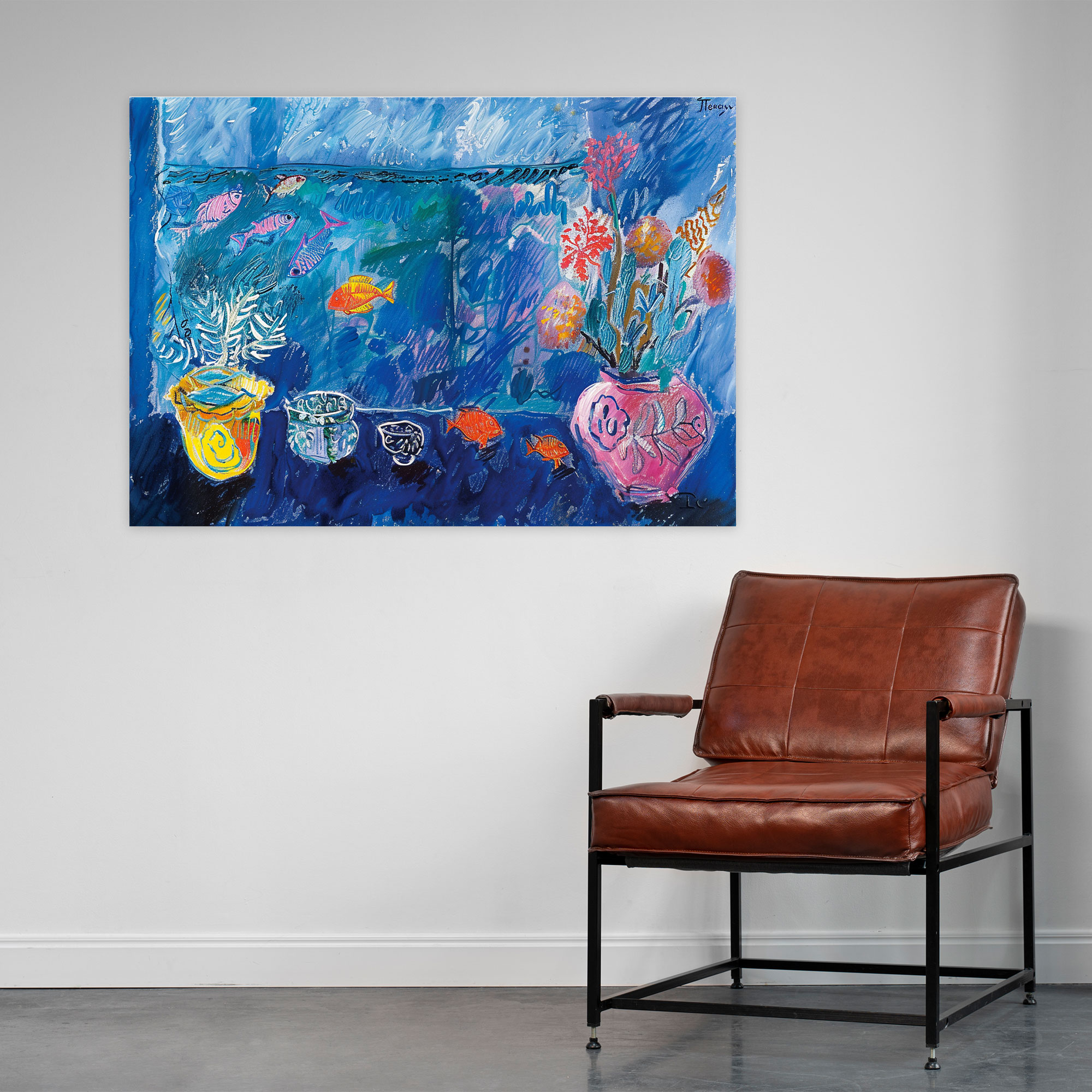 Henri Matisse Ocean Theme Canvas Print - Henri Matisse, Home Decoration, Ocean Theme, Wall Decoration