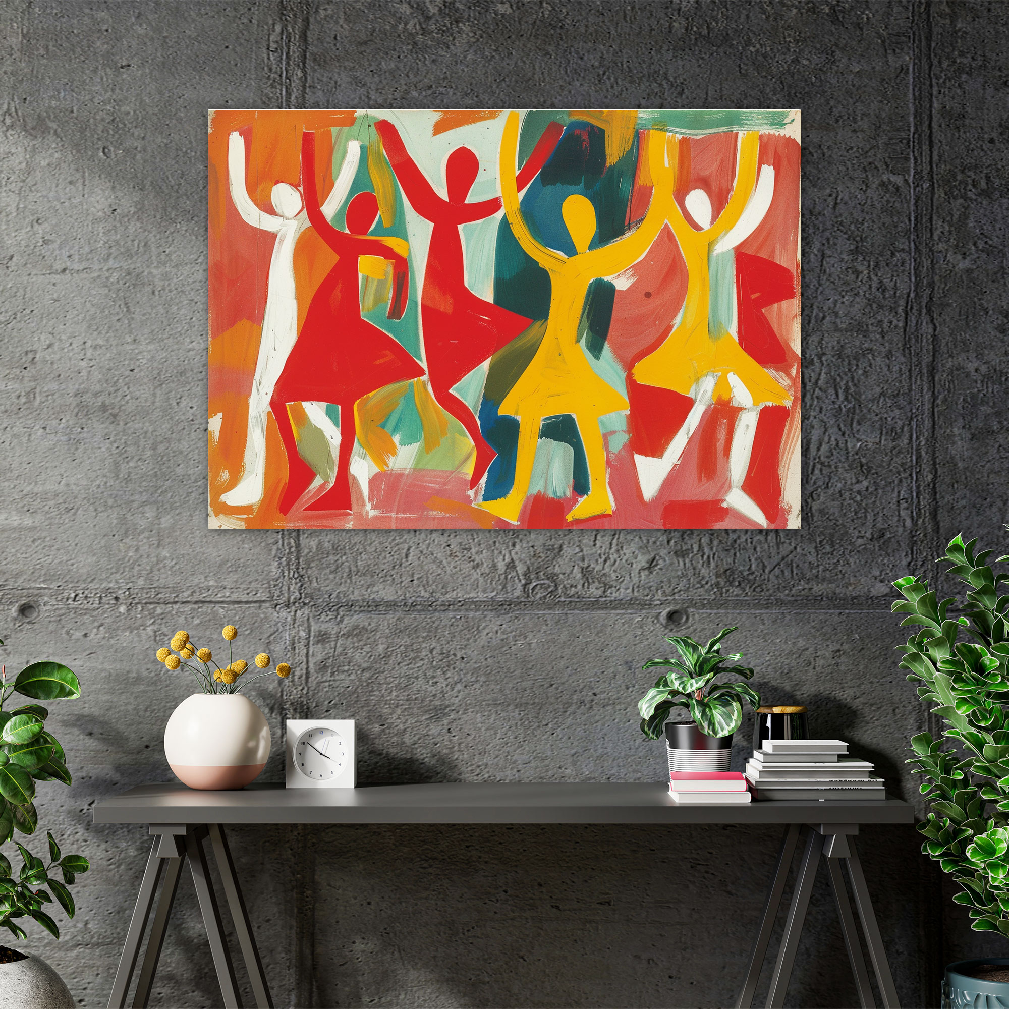 Henri Matisse Abstract Figures Wall Art - Henri Matisse, Abstract Figures, Canvas Wall Art, Wall Art