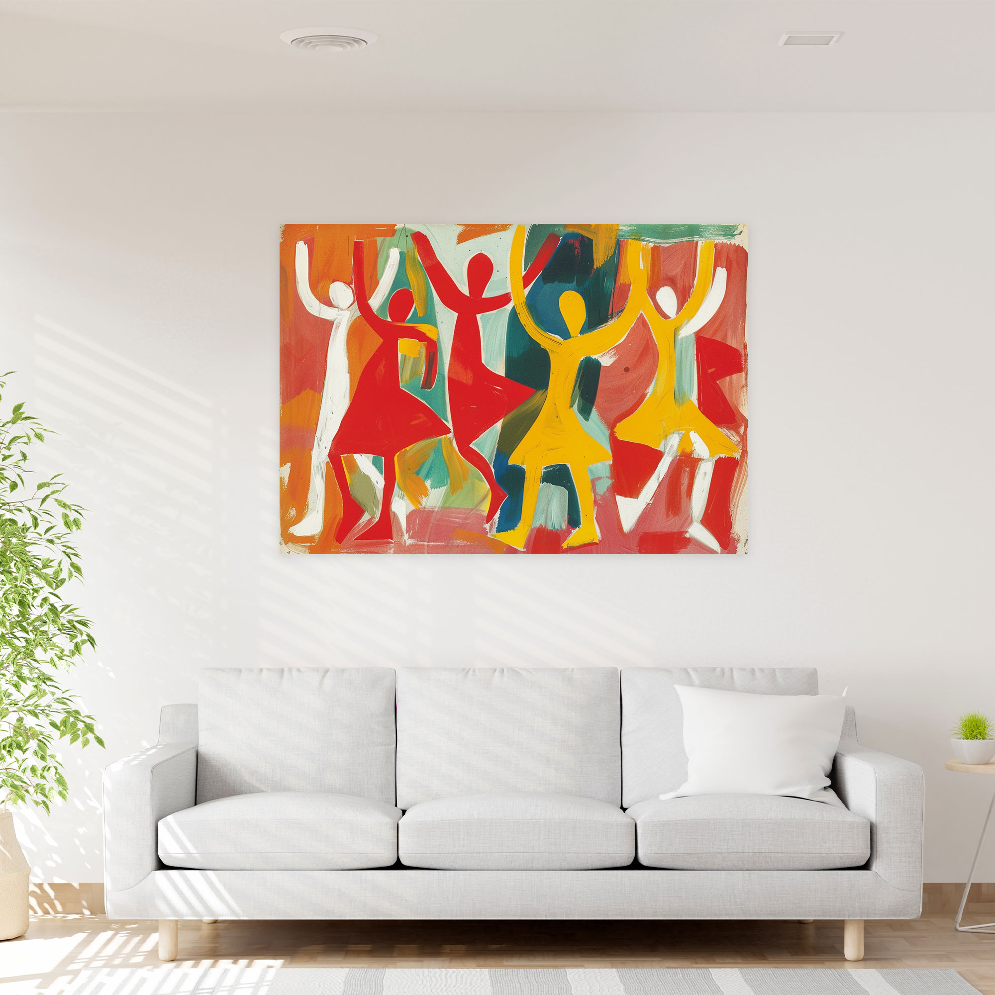 Henri Matisse Abstract Figures Wall Art - Henri Matisse, Abstract Figures, Canvas Wall Art, Wall Art