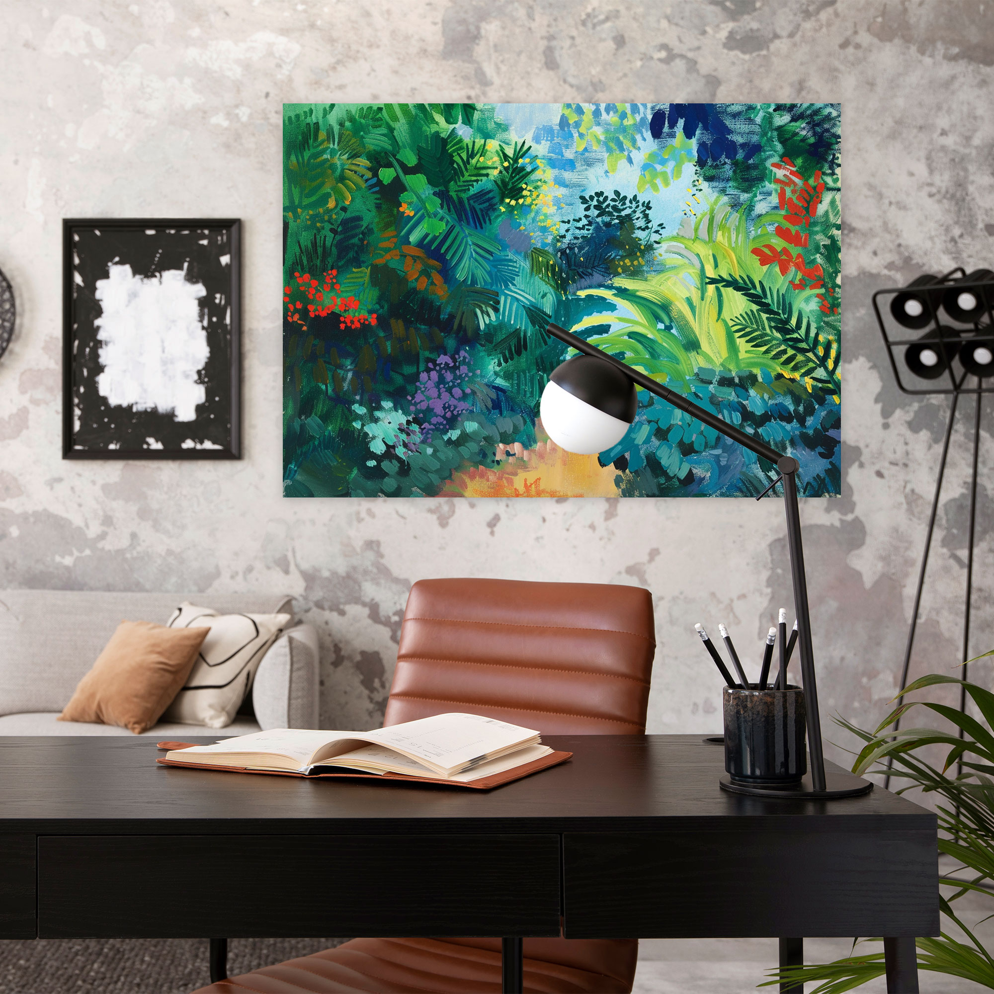 Henri Matisse Garden Scene Canvas Print - Henri Matisse, Canvas Wall Art, Canvas, Wall Art