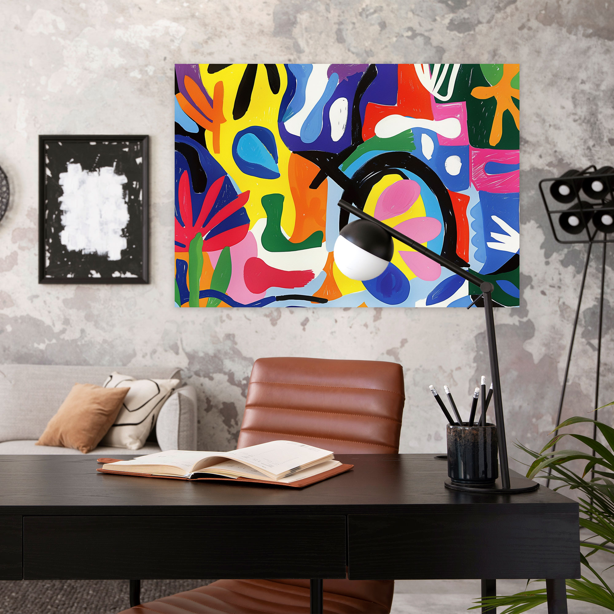 Henri Matisse Abstract Canvas Print - Henri Matisse, Home Decoration, Wall Decoration, Canvas