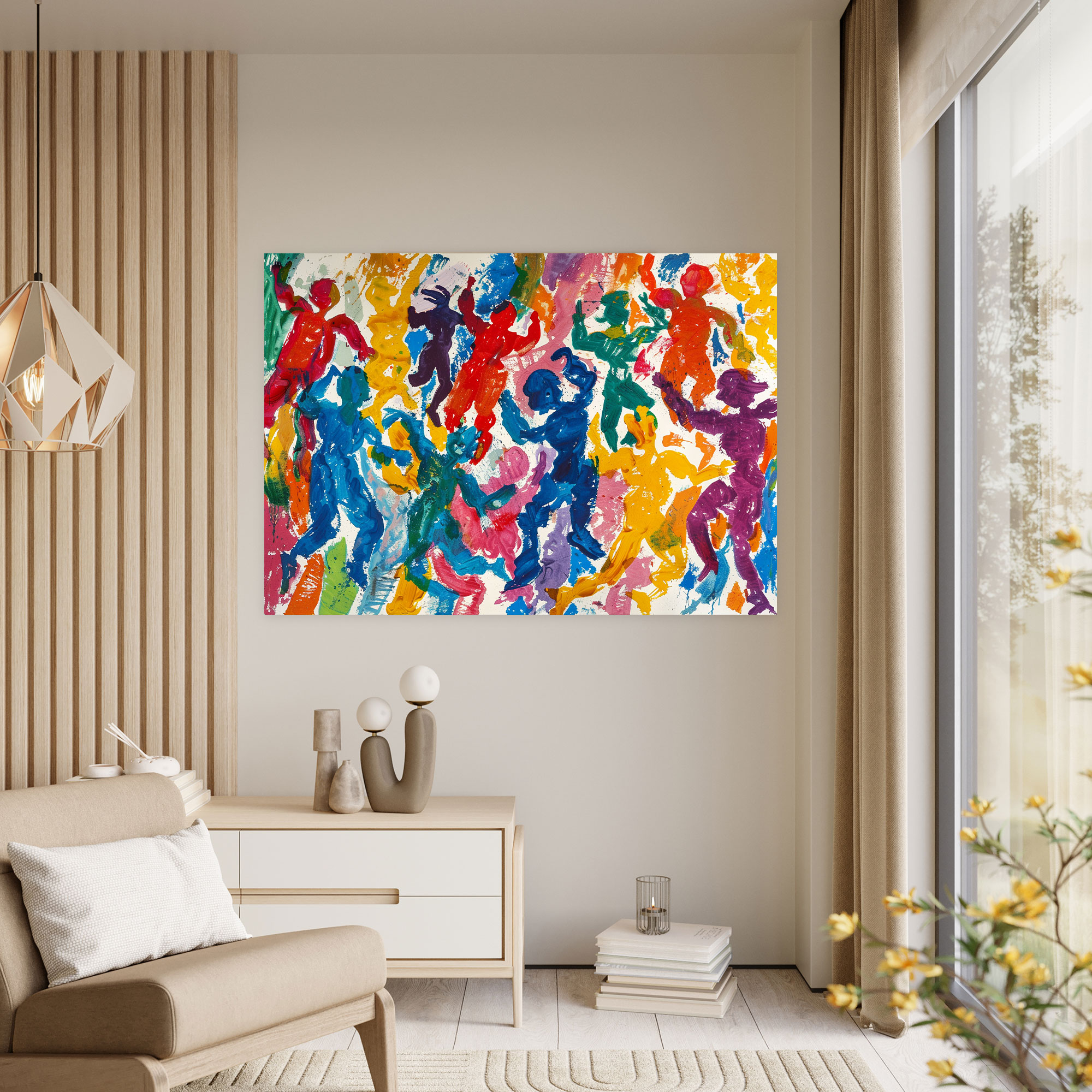 Henri Matisse Dancing Figures Canvas Print - Henri Matisse, Canvas, Home Decoration, Wall Art