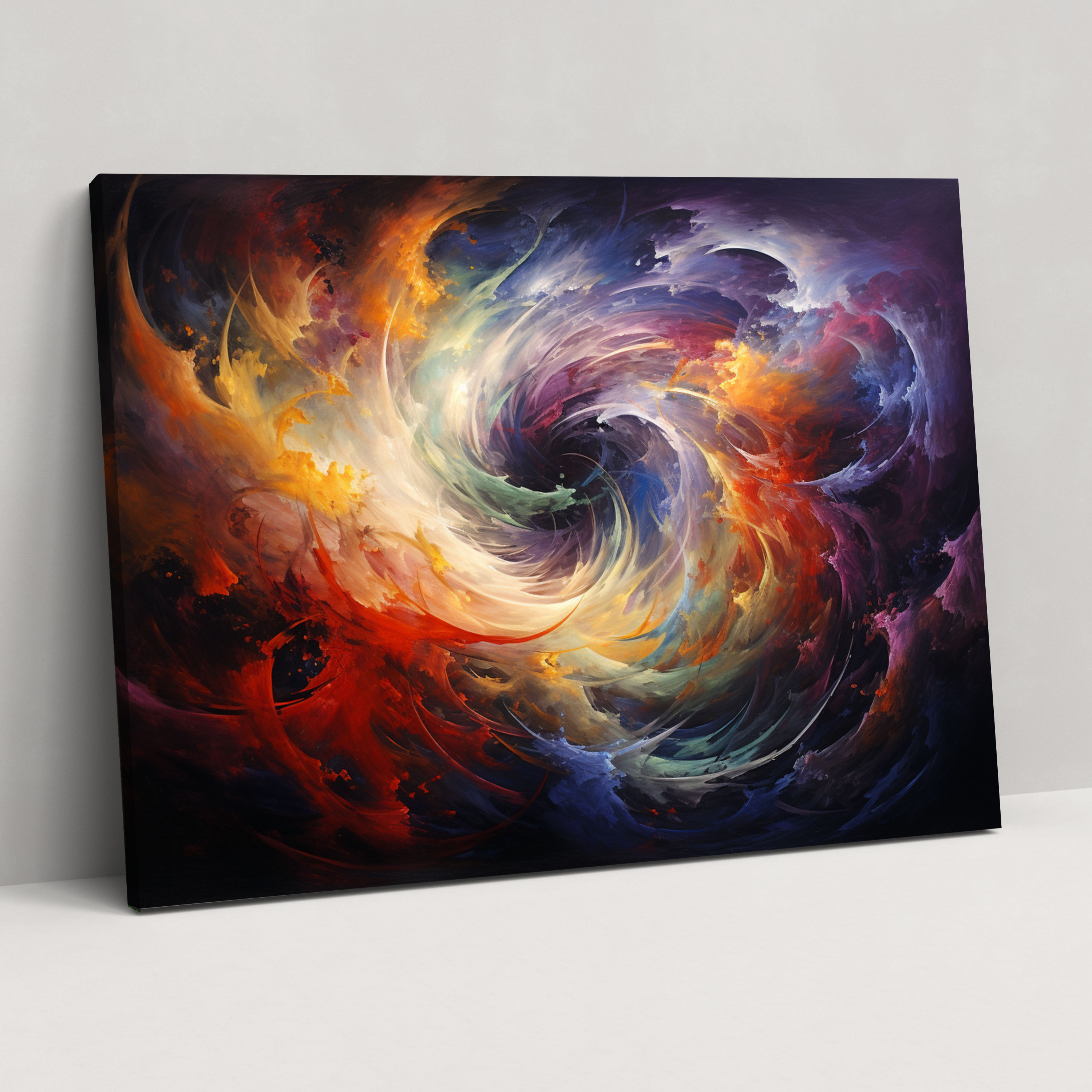 Horoscope Abstract Zodiac Signs Canvas Print - Horoscope, Wall Art, Zodiac Signs, Whirlwind Of Colors
