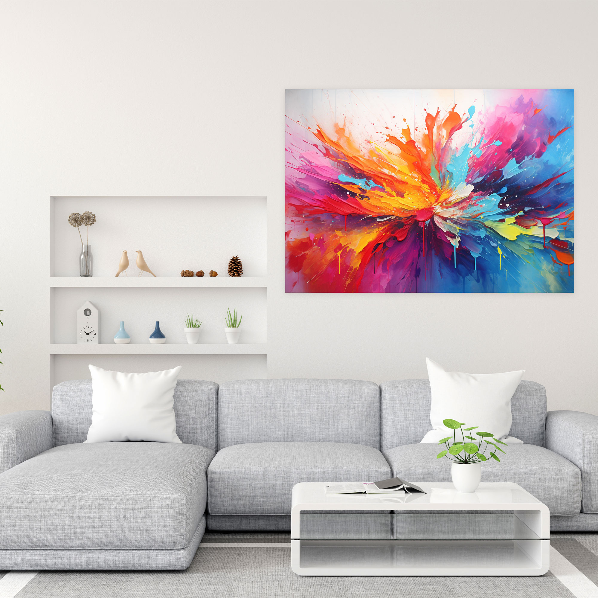 Horoscope Canvas Print - Horoscope, Wall Decoration, Home Decoration, Vibrant Colors