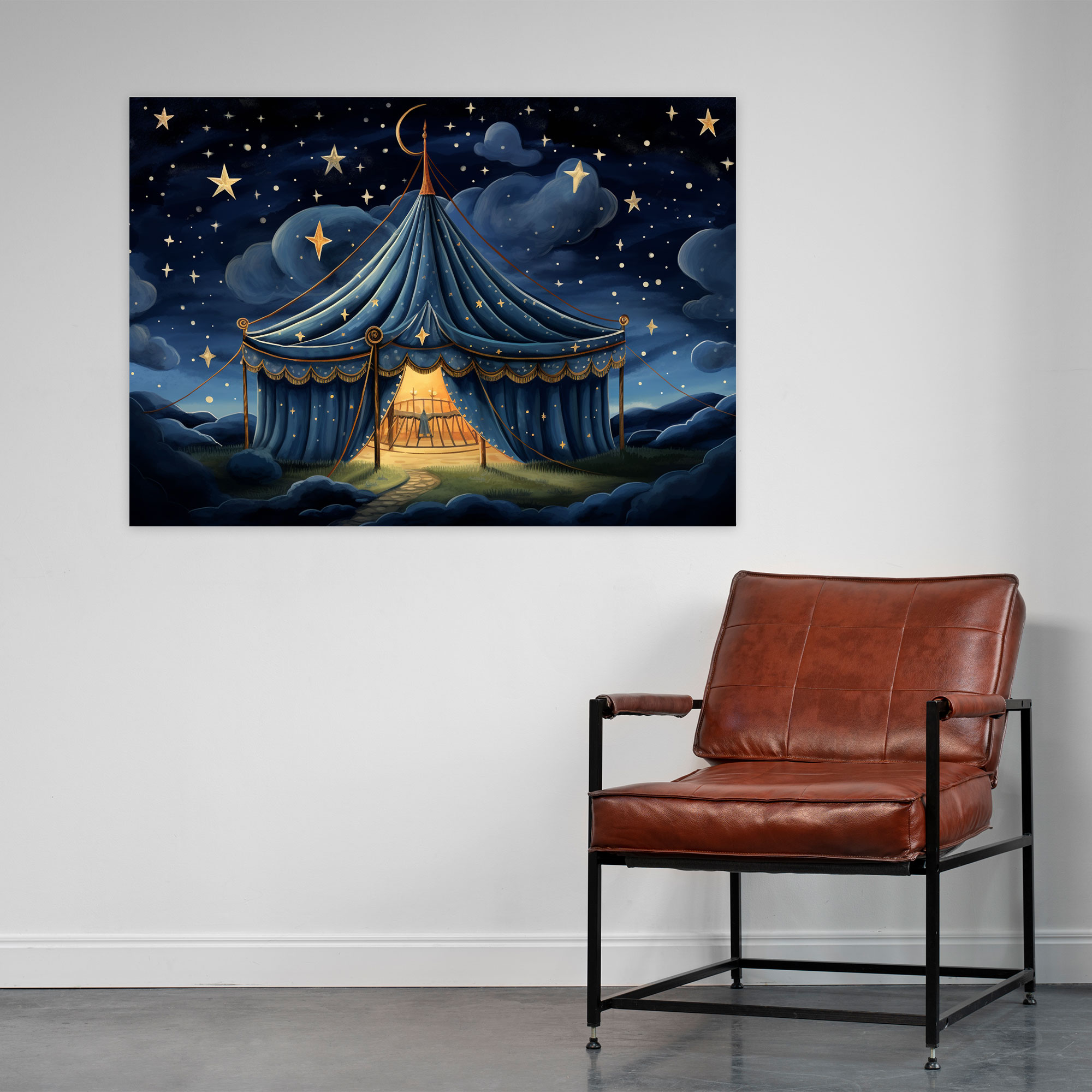Horoscope Wall Decoration - Horoscope, Fortune-Telling Tent, Horoscope, Canvas