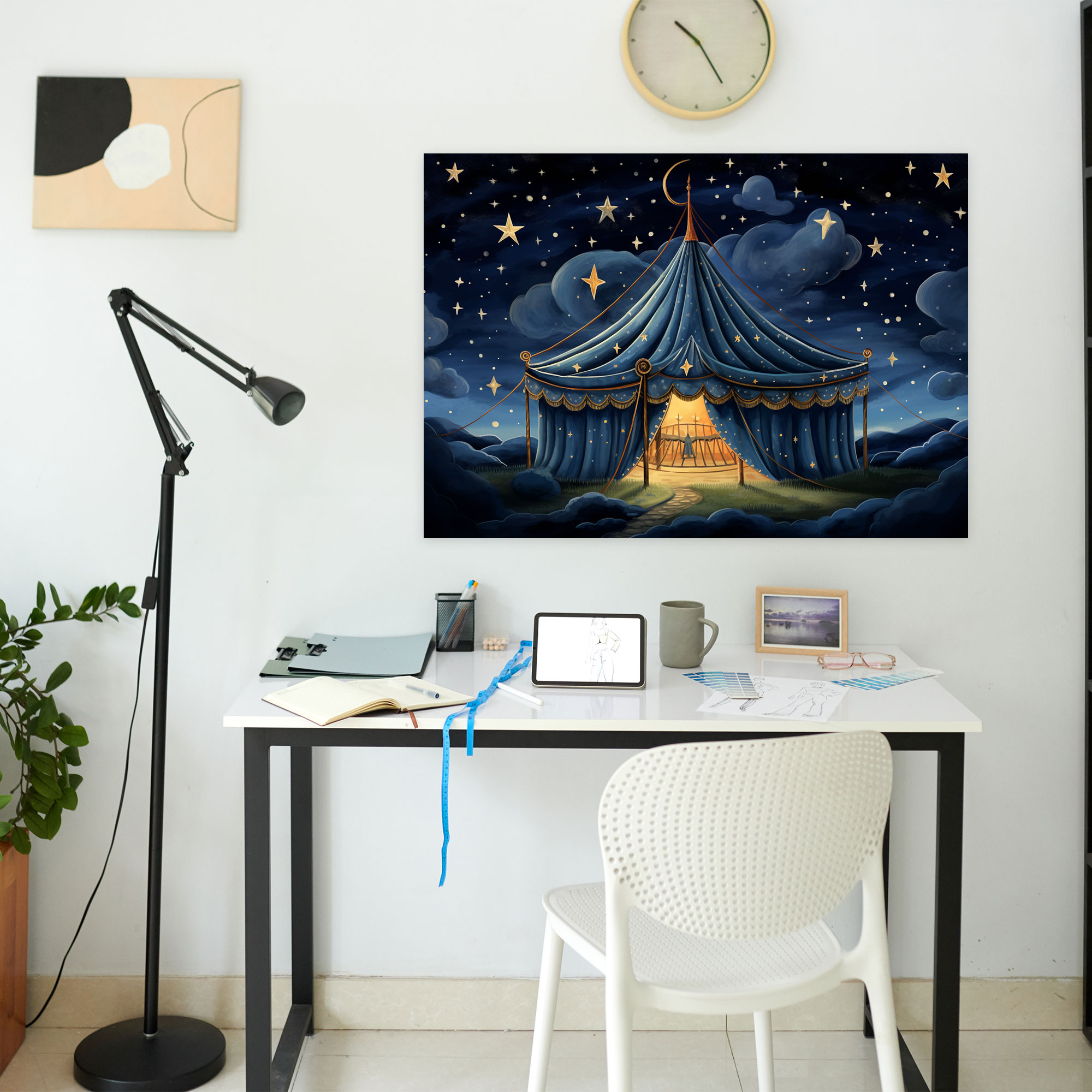 Horoscope Wall Decoration - Horoscope, Fortune-Telling Tent, Horoscope, Canvas