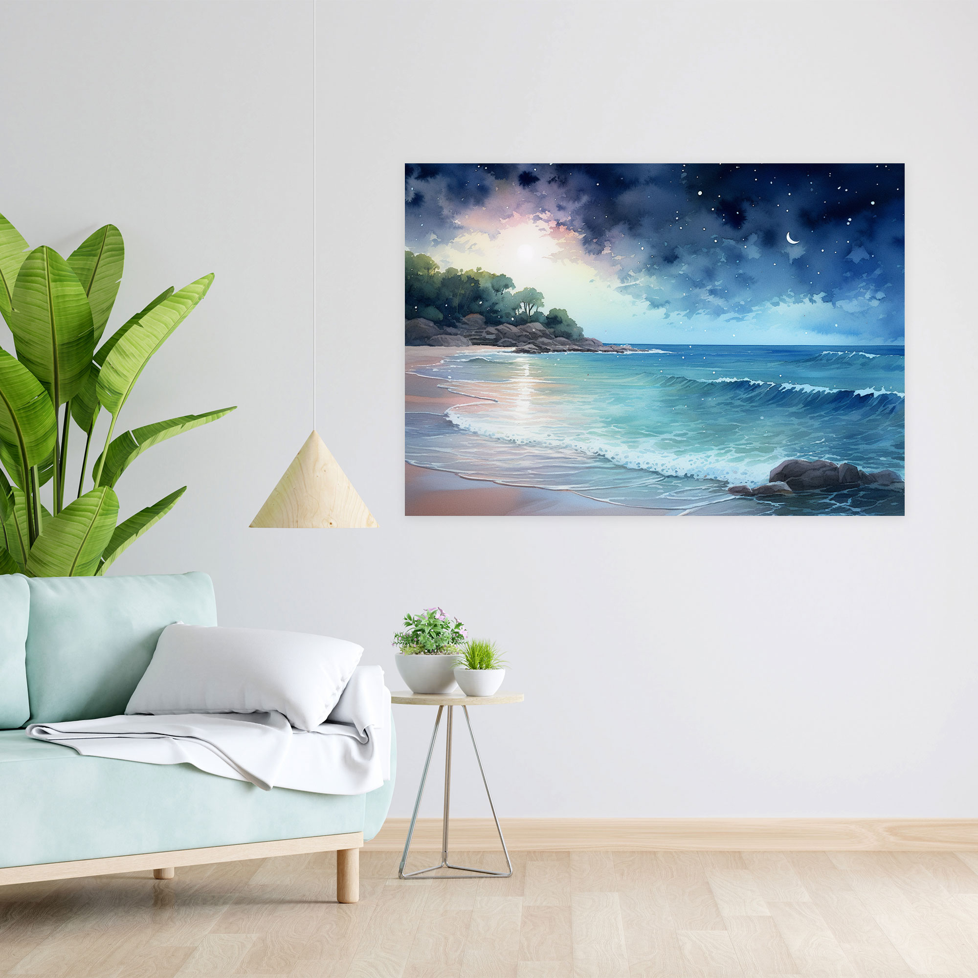 Horoscope Wall Decoration - Horoscope, Canvas, Zodiac Symbols, Mysticism