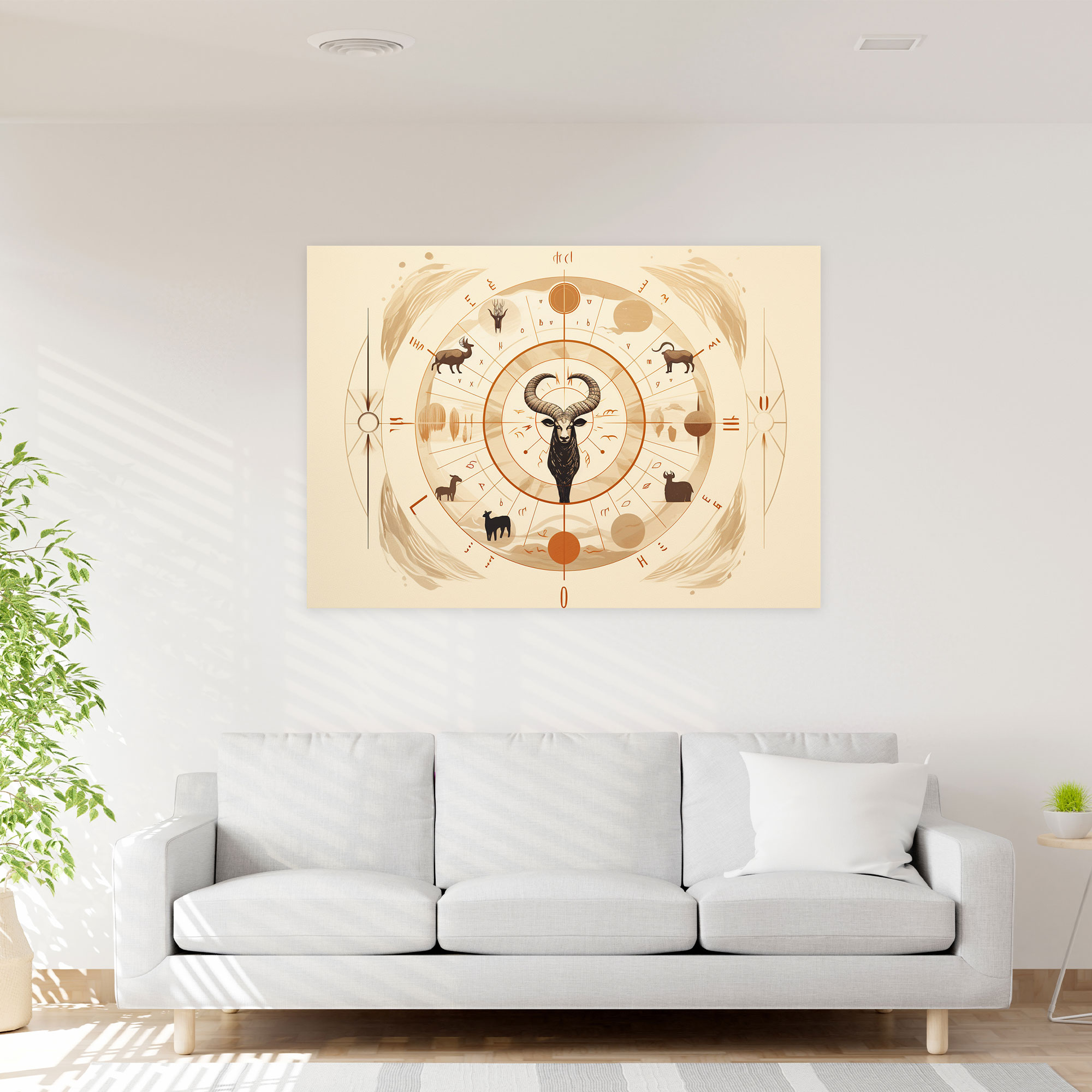 Horoscope Canvas Print - Horoscope, Modern, Canvas Wall Art, Wall Art