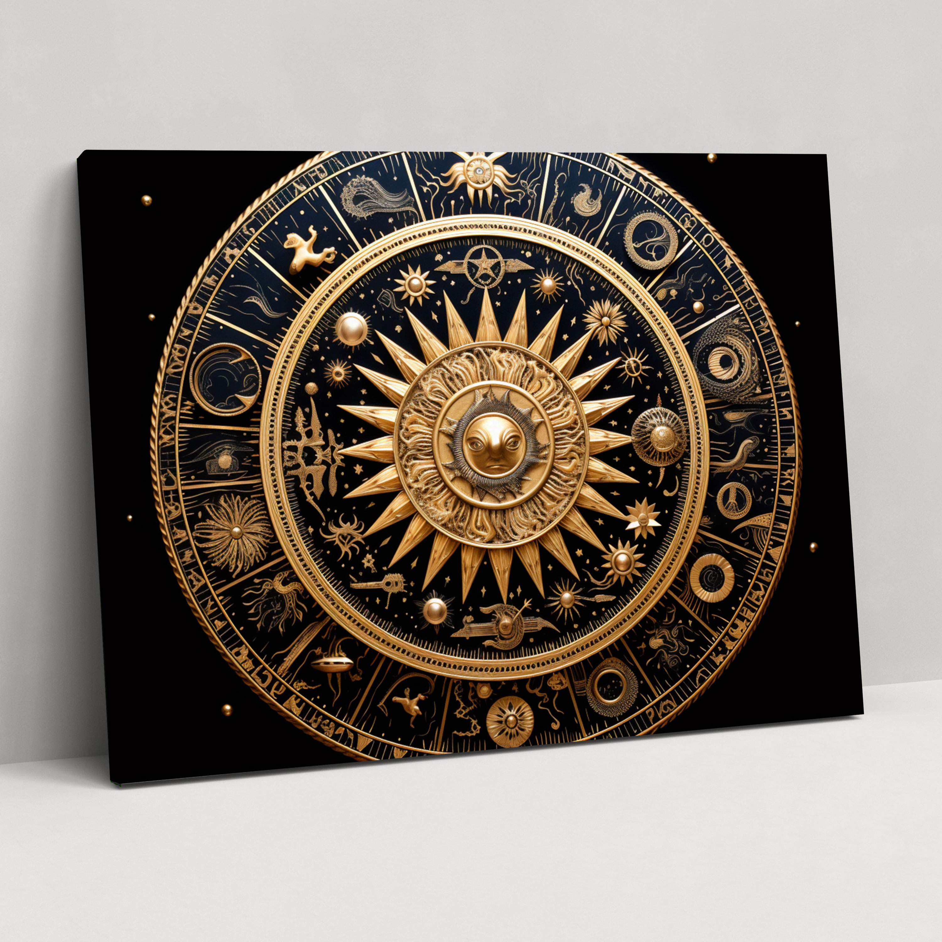 Horoscope Wall Art - Horoscope, Horoscope, Cosmic Elements, Mandala Design