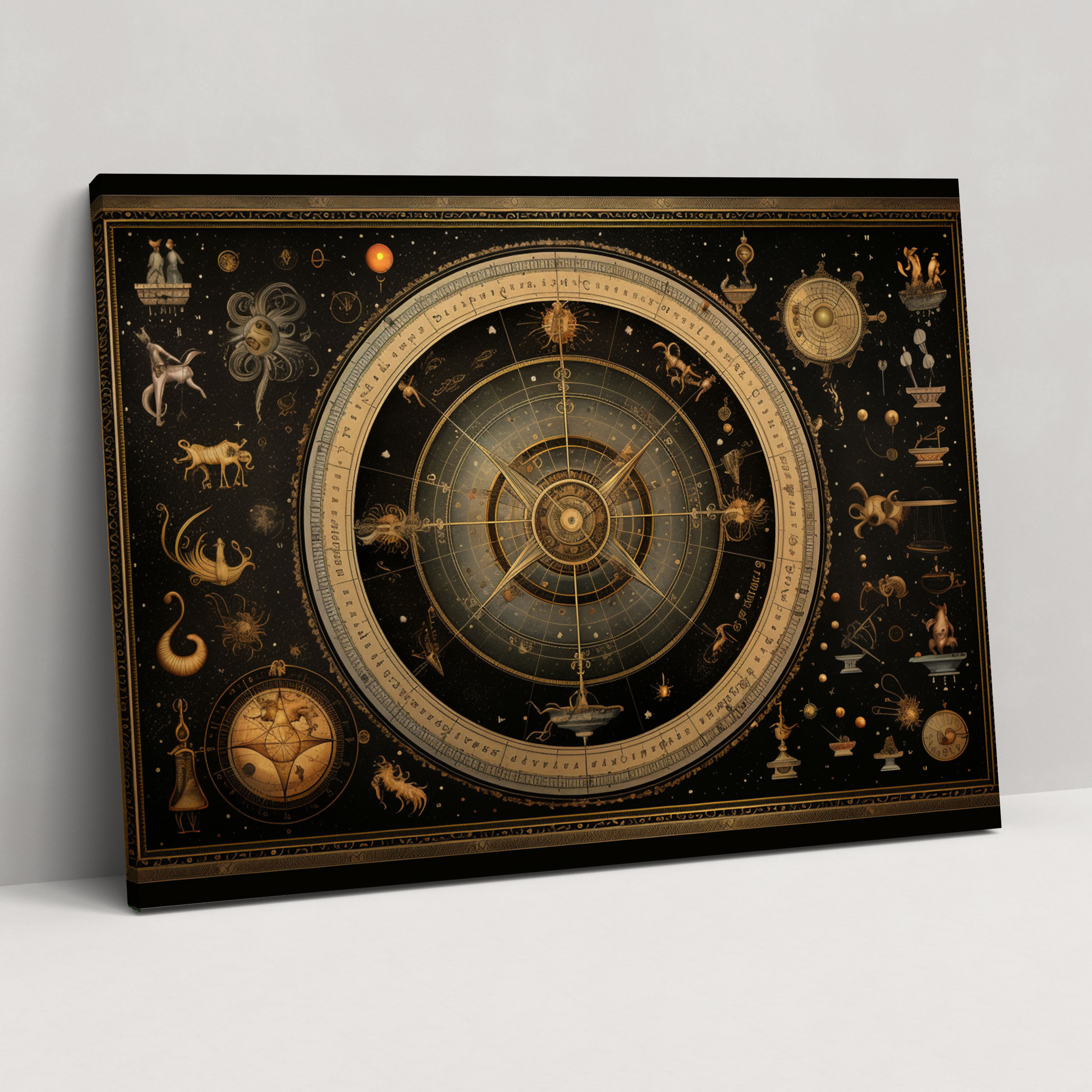 Horoscope Wall Decoration - Horoscope, Wall Art, Astrology Chart, Wall Decoration