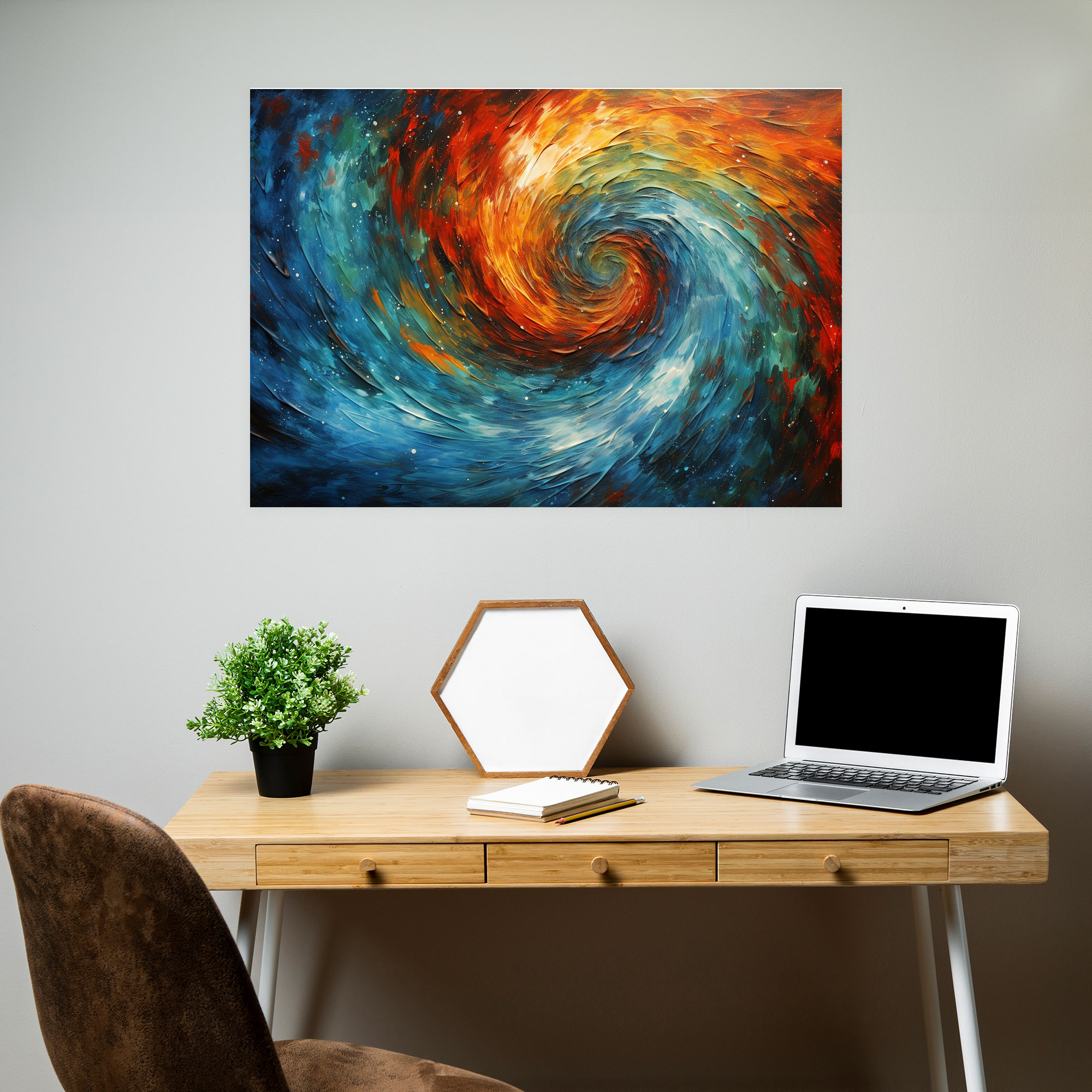 Horoscope Abstract Canvas Print - Horoscope, Home Decoration, Horoscope, Canvas Wall Art