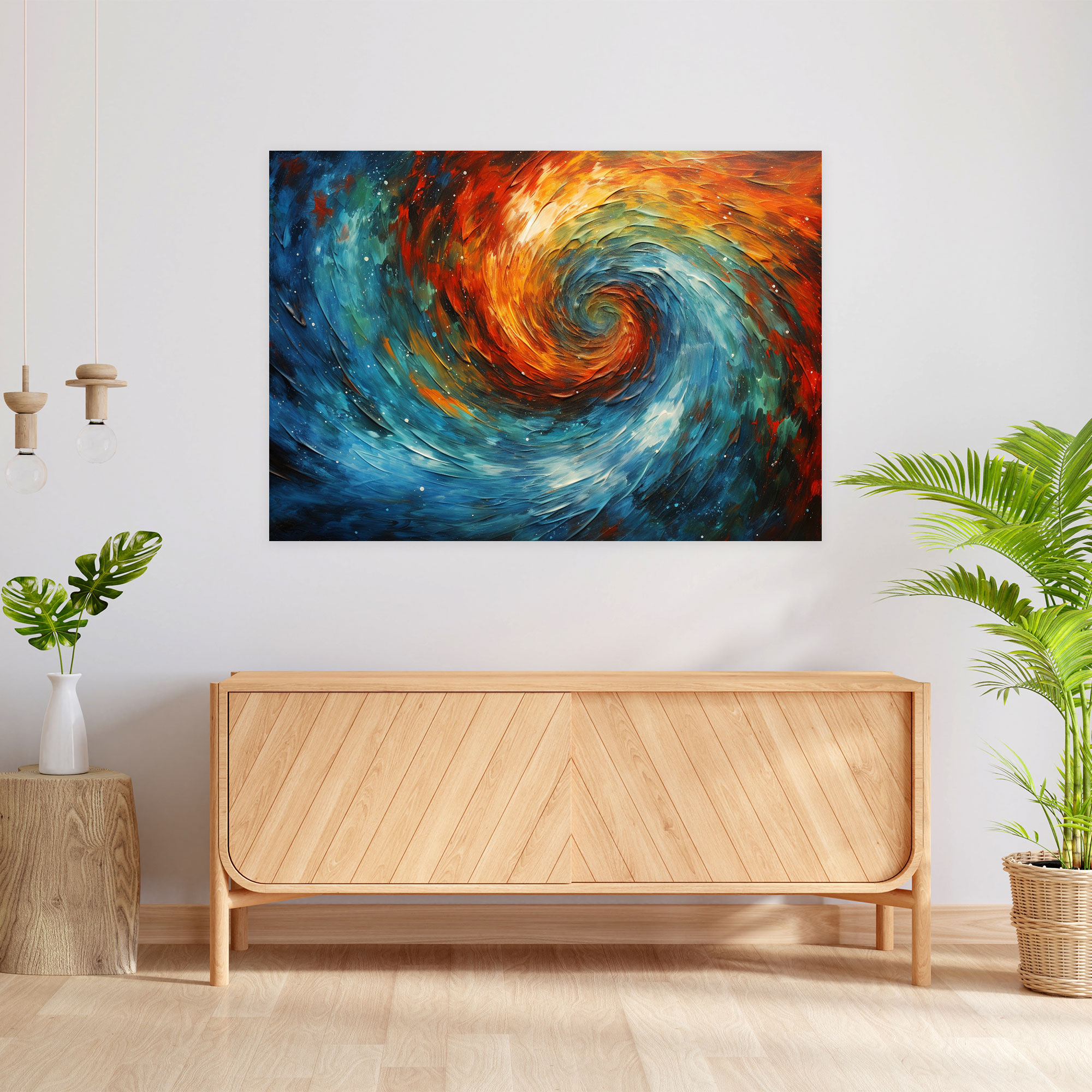 Horoscope Abstract Canvas Print - Horoscope, Home Decoration, Horoscope, Canvas Wall Art