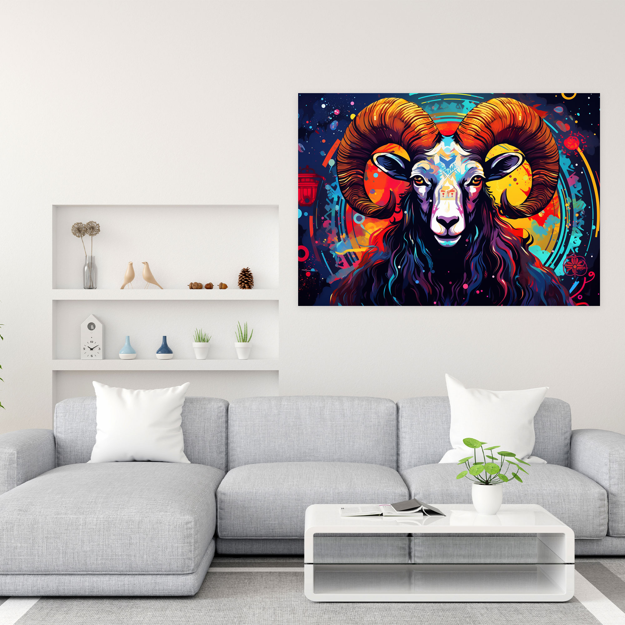 Horoscope Pop Art Zodiac Canvas Print - Horoscope, Canvas Wall Art, Canvas Print, Wall Decoration
