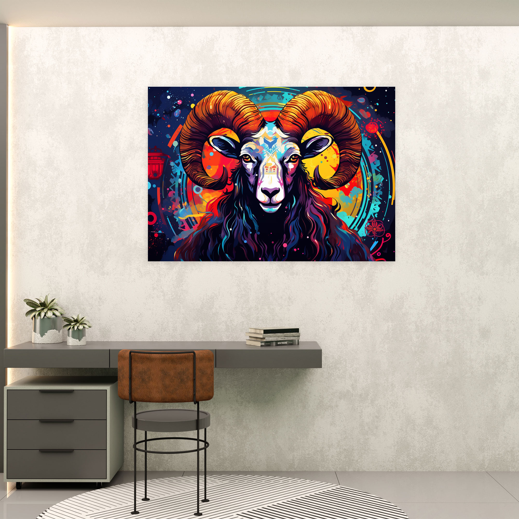 Horoscope Pop Art Zodiac Canvas Print - Horoscope, Canvas Wall Art, Canvas Print, Wall Decoration