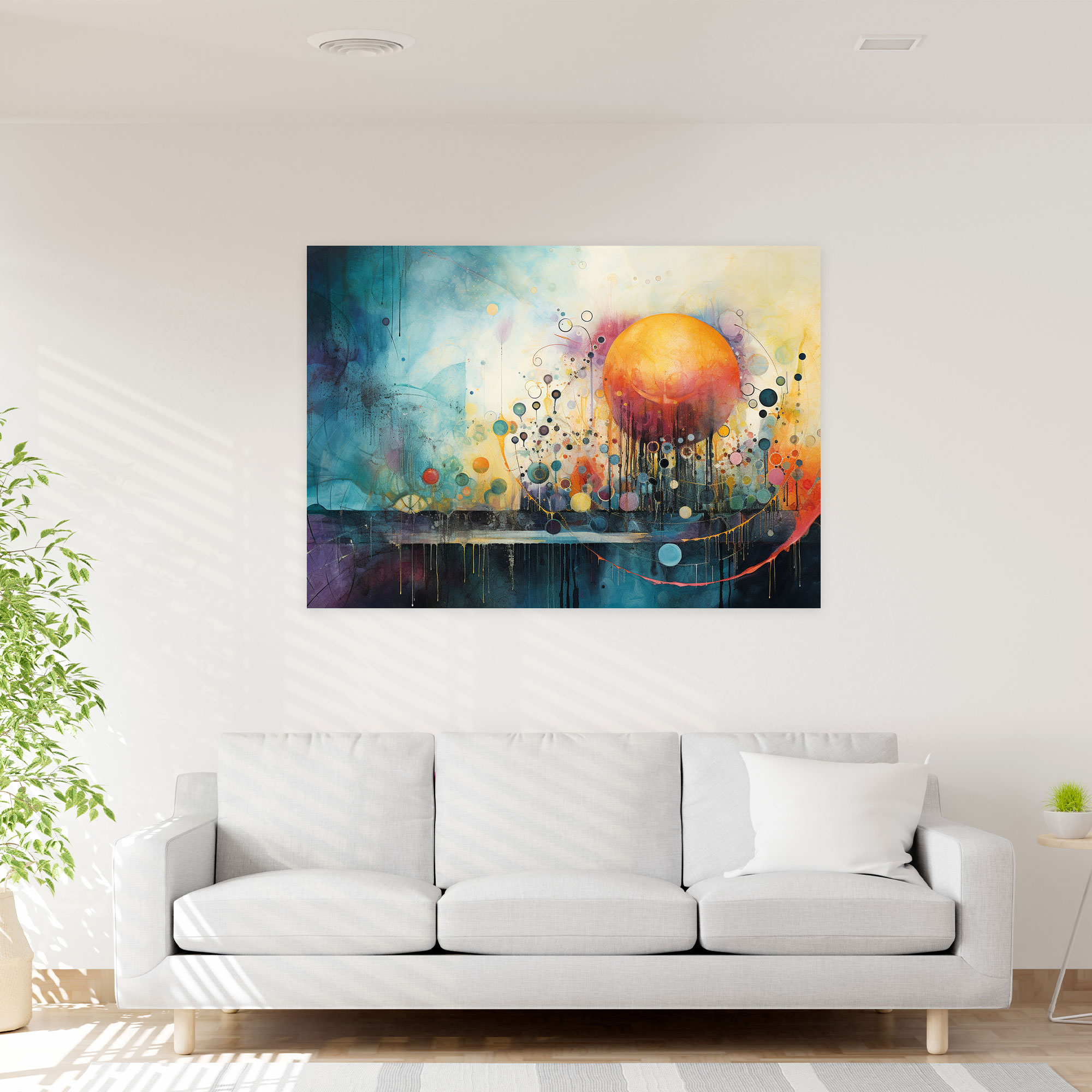 Horoscope Celestial Kaleidoscope Wall Art - Horoscope, Celestial Kaleidoscope, Colors, Horoscope