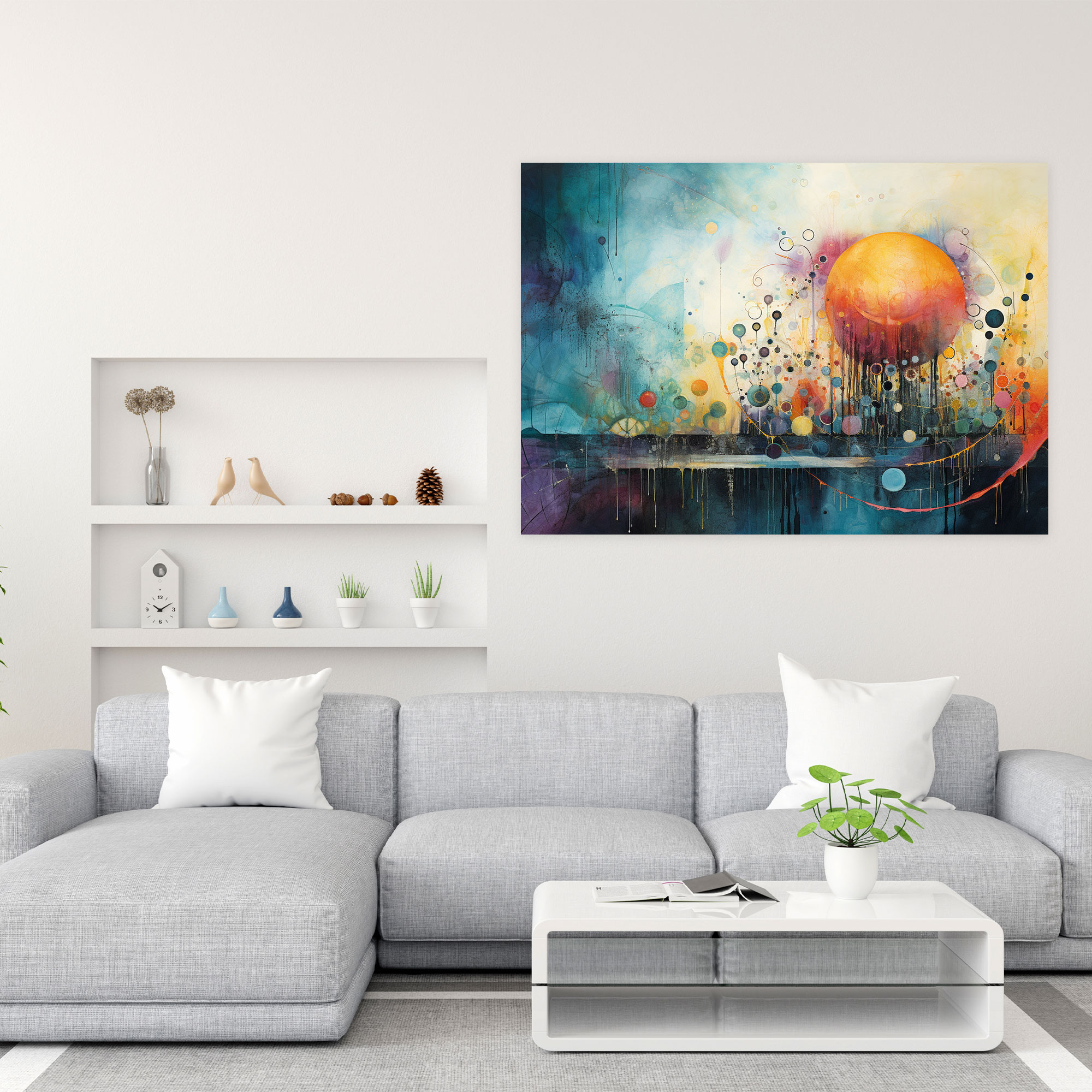 Horoscope Celestial Kaleidoscope Wall Art - Horoscope, Celestial Kaleidoscope, Colors, Horoscope