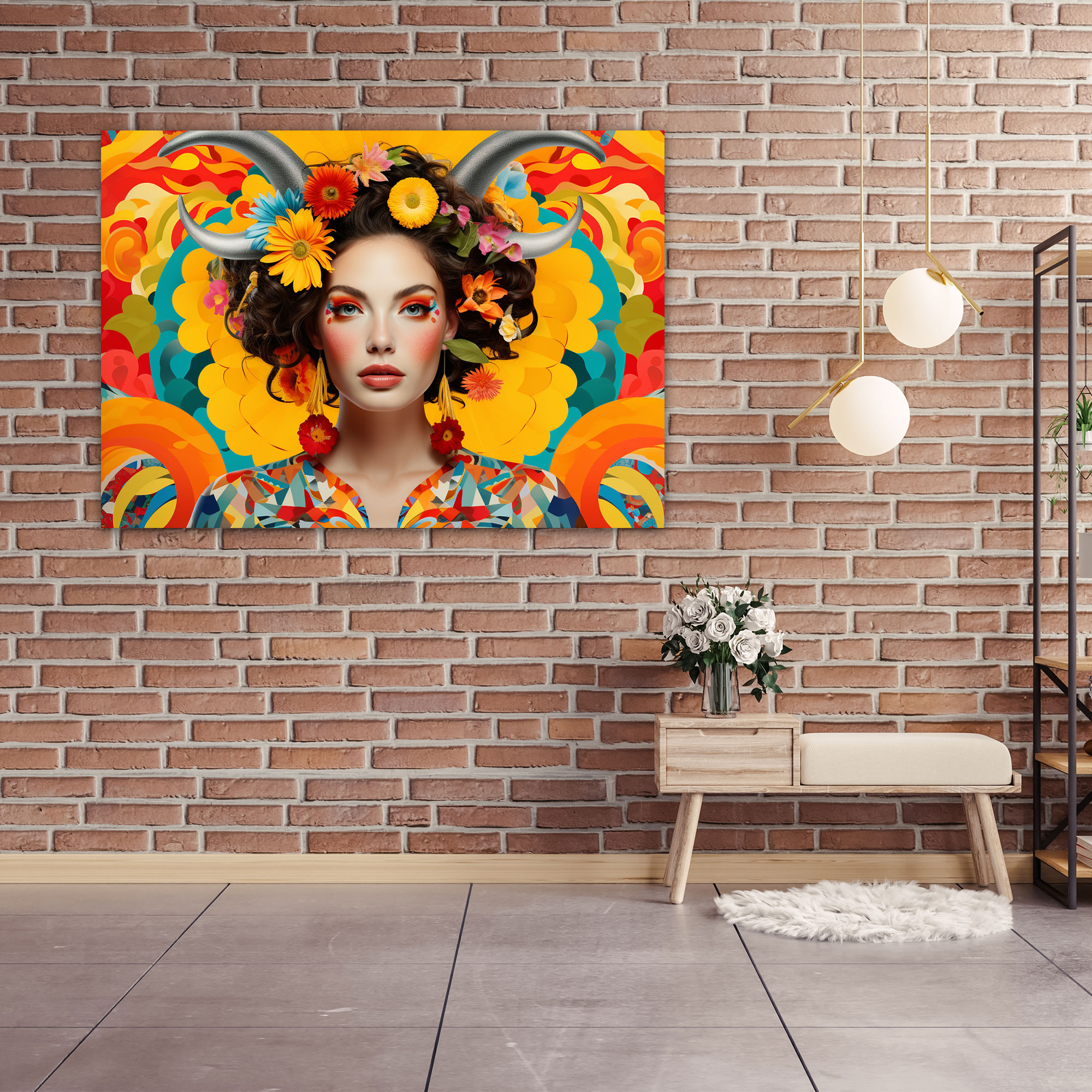 Horoscope Pop Art Collage Wall Art - Horoscope, Horoscope, Canvas, Canvas Wall Art