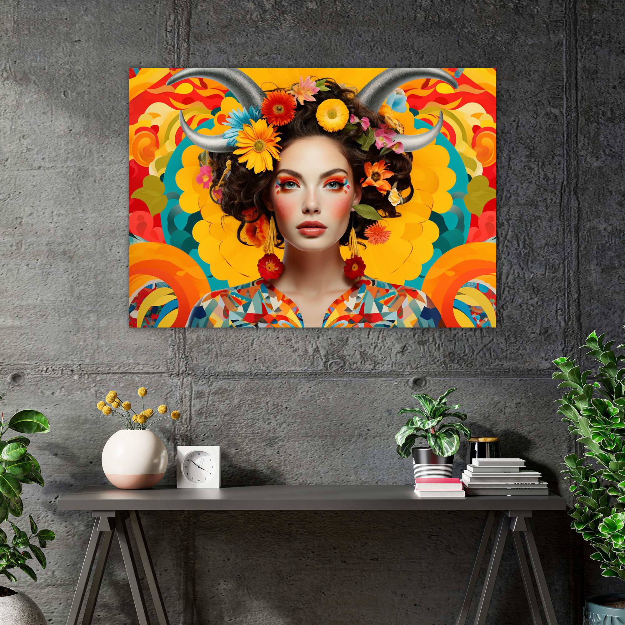 Horoscope Pop Art Collage Wall Art - Horoscope, Horoscope, Canvas, Canvas Wall Art