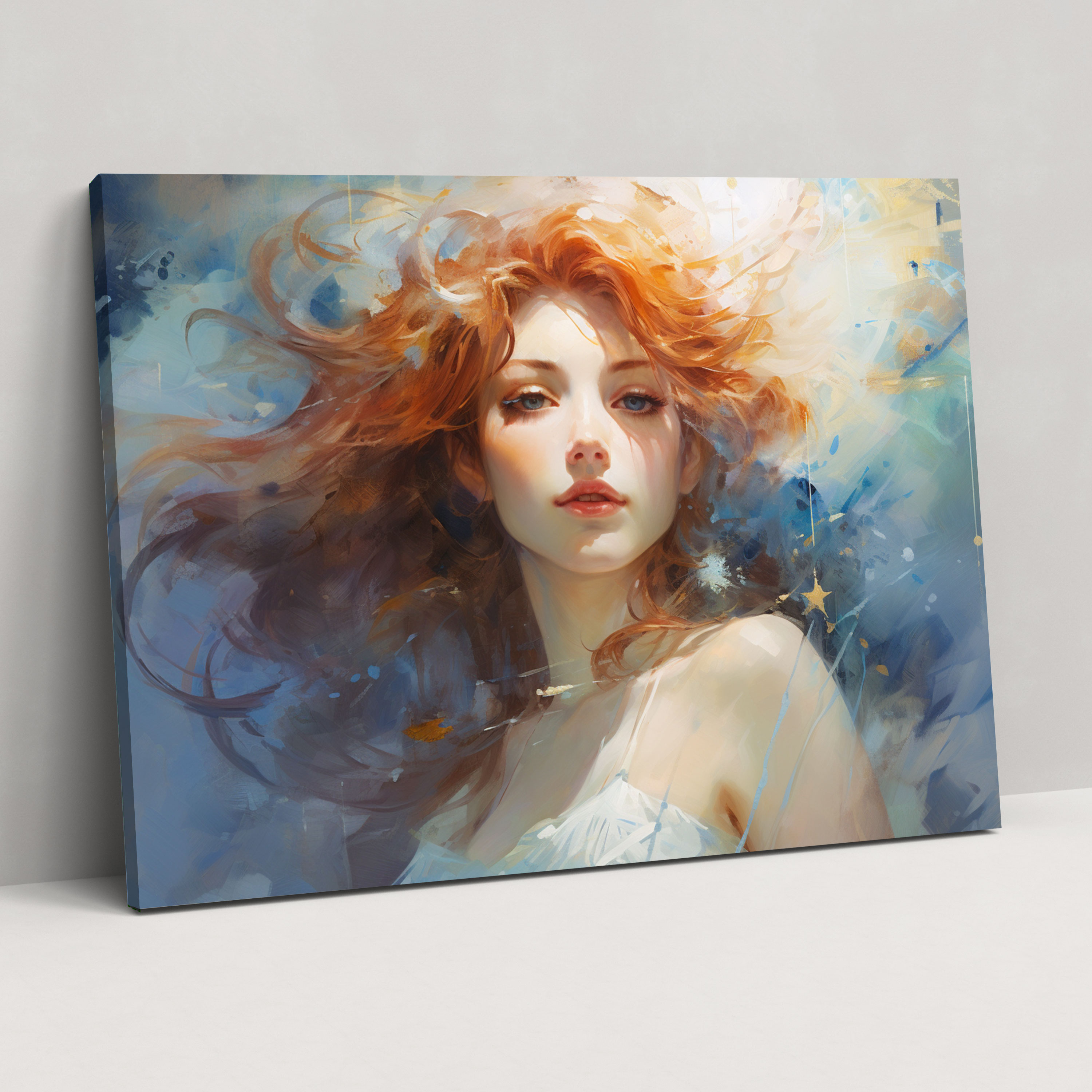 Horoscope Impressionist Zodiac Canvas Print - Horoscope, Home Decoration, Impressionist Painting, Canvas