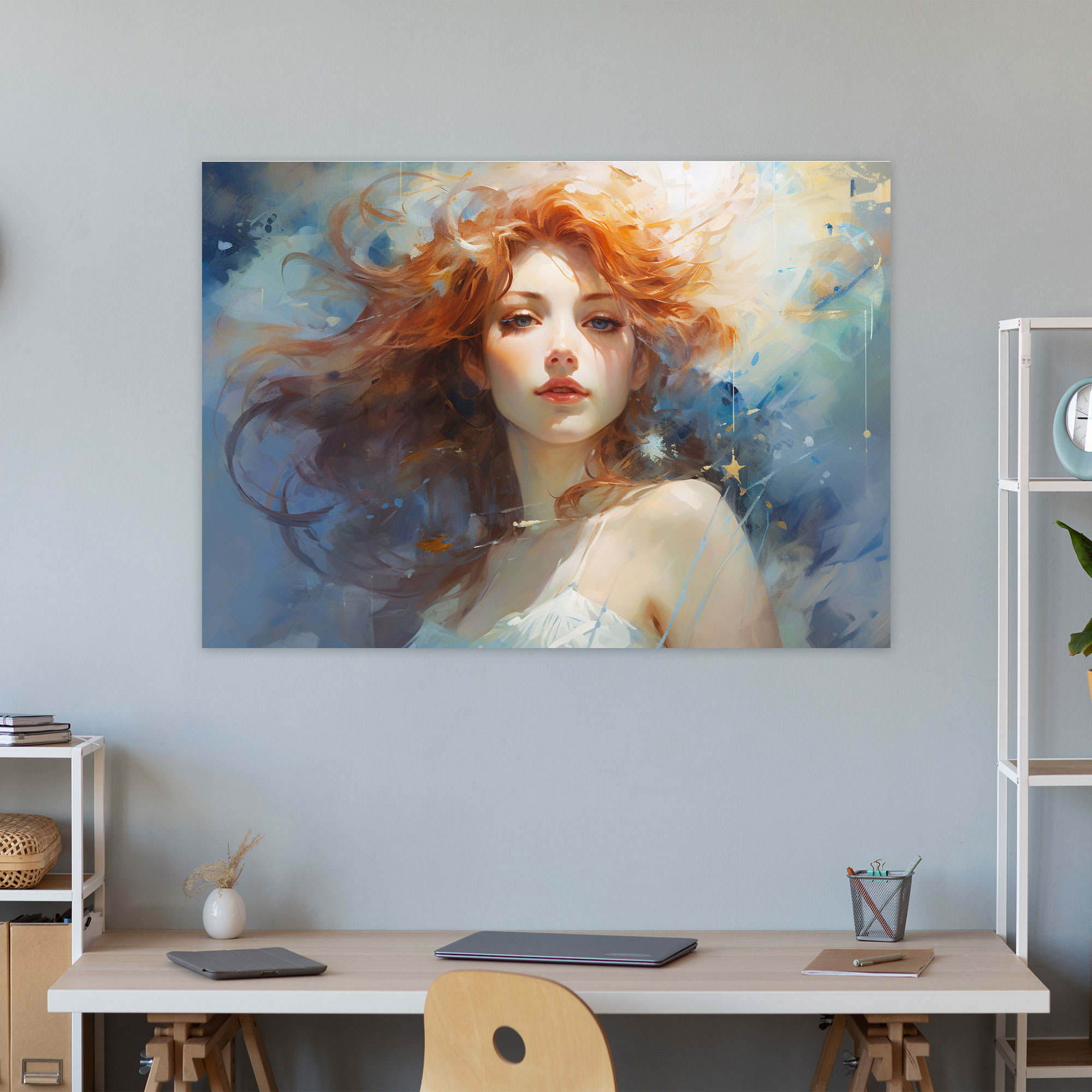 Horoscope Impressionist Zodiac Canvas Print - Horoscope, Home Decoration, Impressionist Painting, Canvas