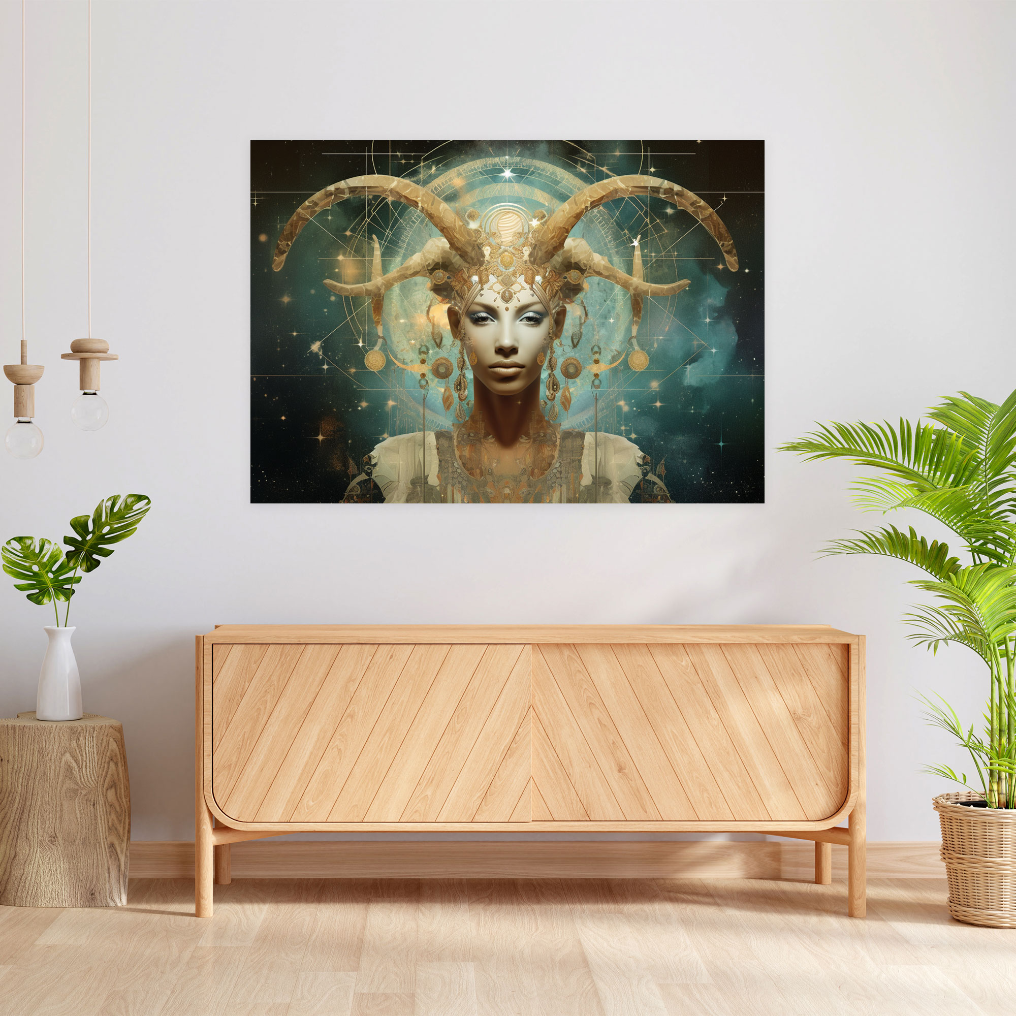 Astrological Fusion Canvas Print - Horoscope, Astrological Symbols, Horoscope, Wall Art