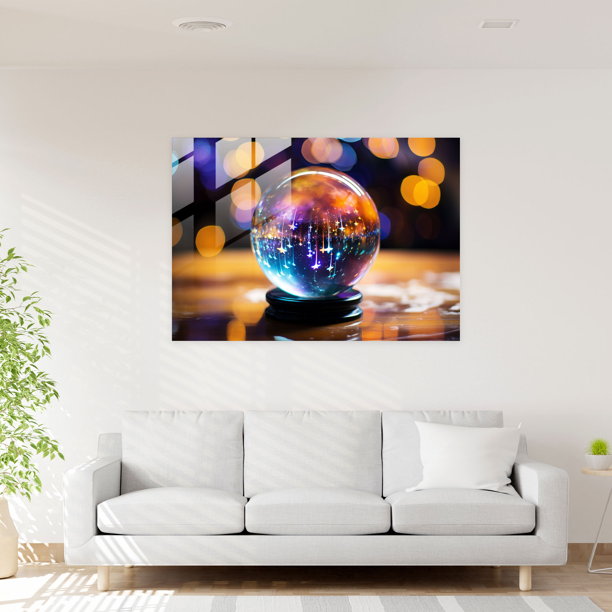 Burçlar Cam Tablo Sanatı: Kristal Takımyıldızlar - Burçlar Modern Sanat Astrolojik Takımyıldızlar
