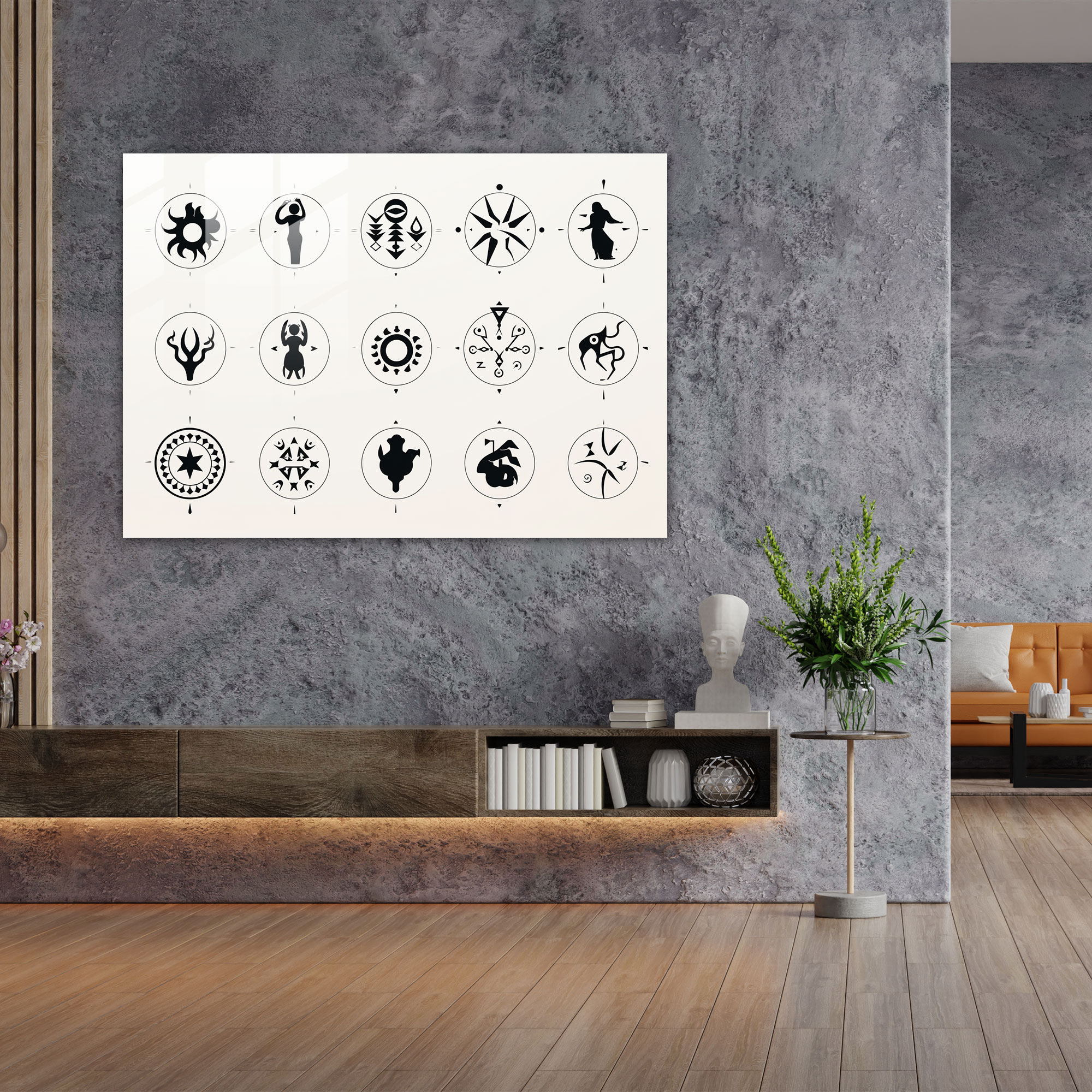 Horoscope Home Decoration - Horoscope, Zodiac Signs, Glass Wall Art, Wall Decoration