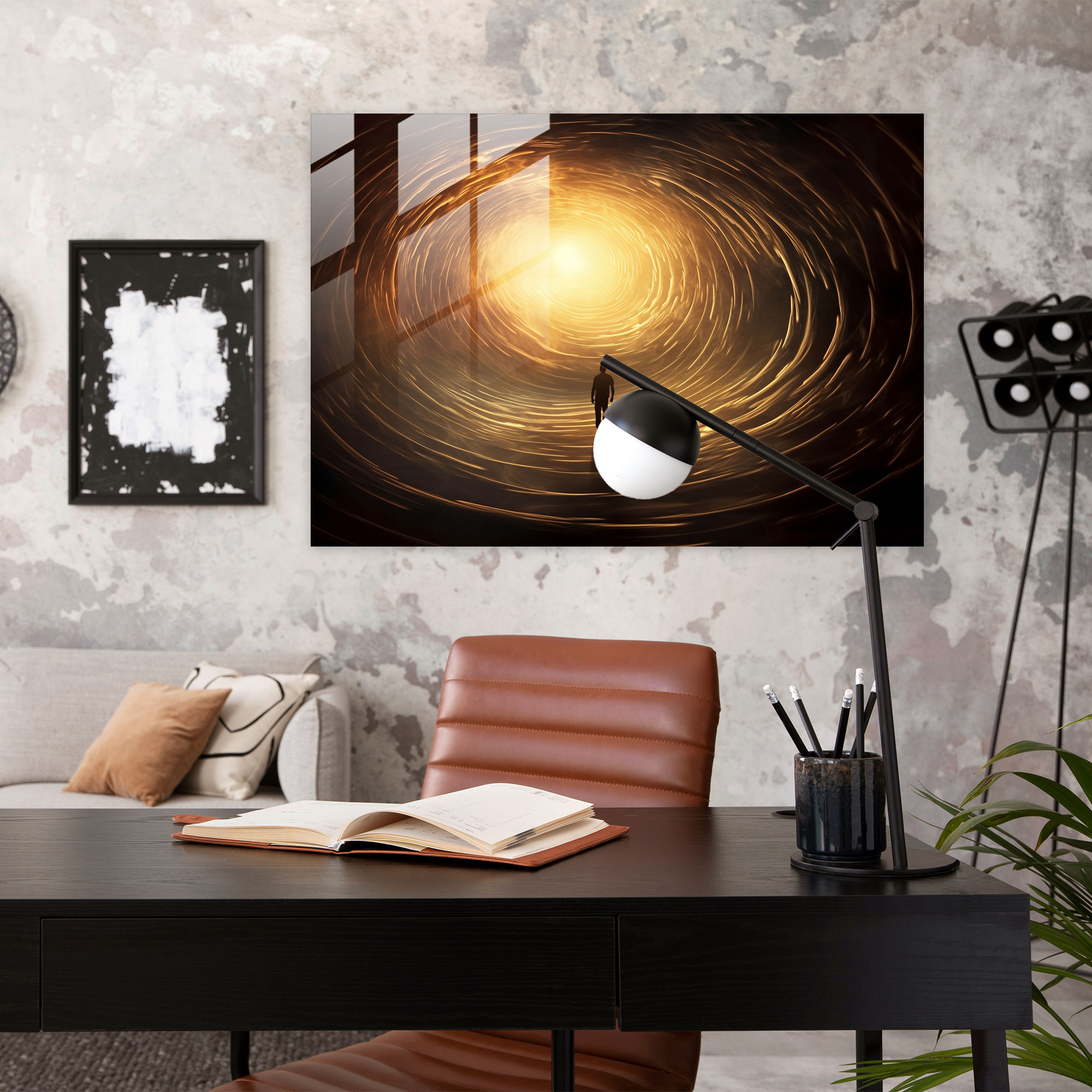 Hypnosis Glass Wall Art - Hypnosis, Home Decoration, Modern Art, Intrigue