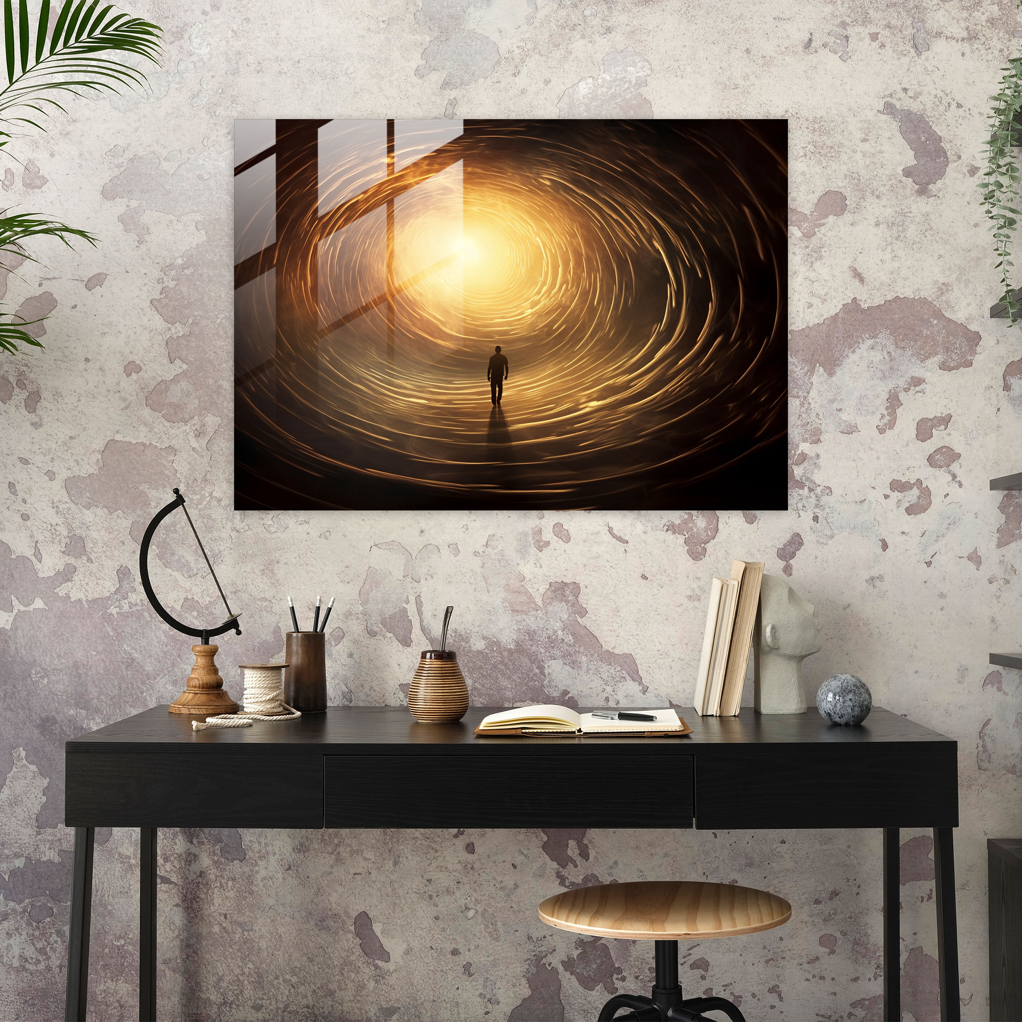 Hypnosis Glass Wall Art - Hypnosis, Home Decoration, Modern Art, Intrigue