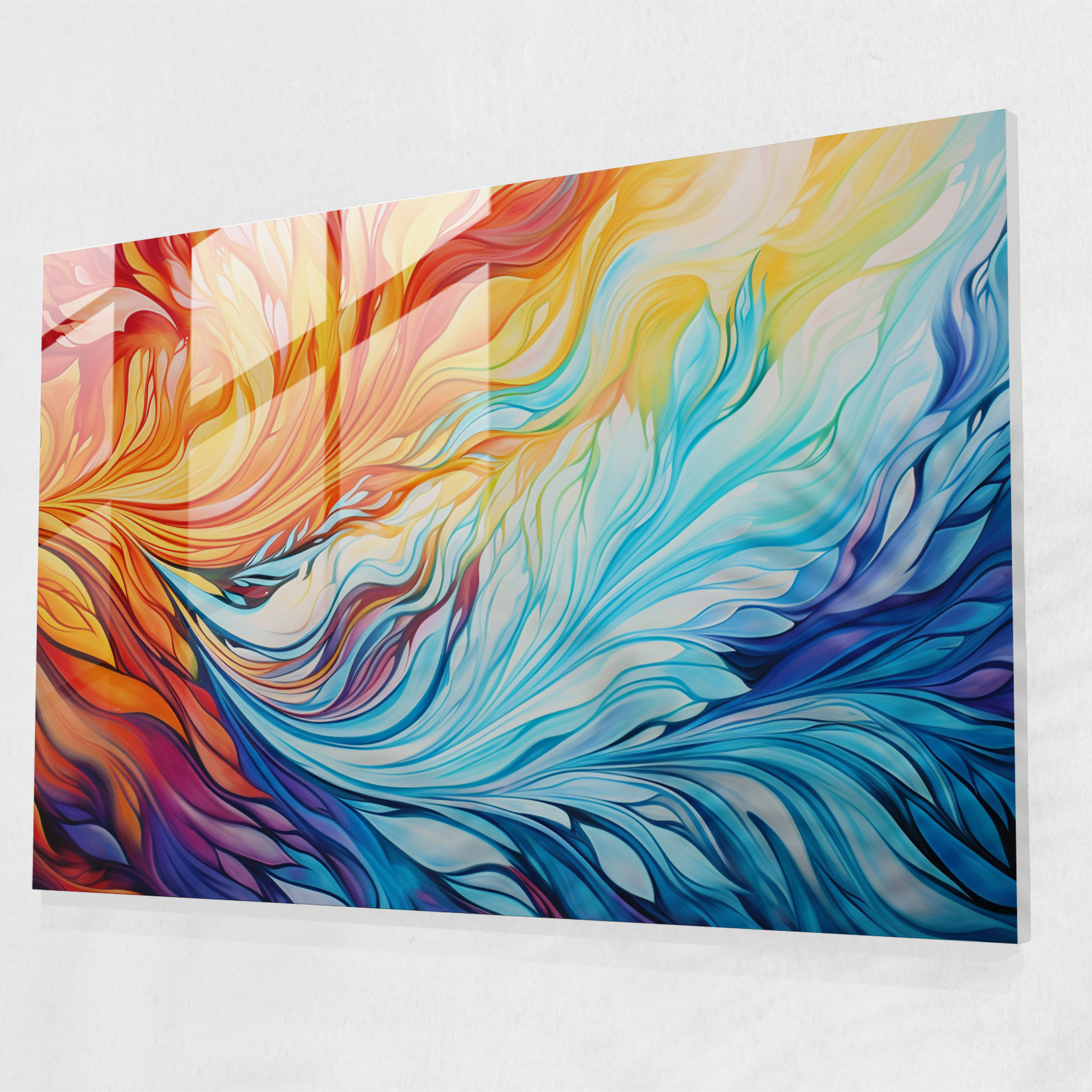 - Hypnosis, Swirling Patterns Of Color, Hypnosis, Wall Decoration