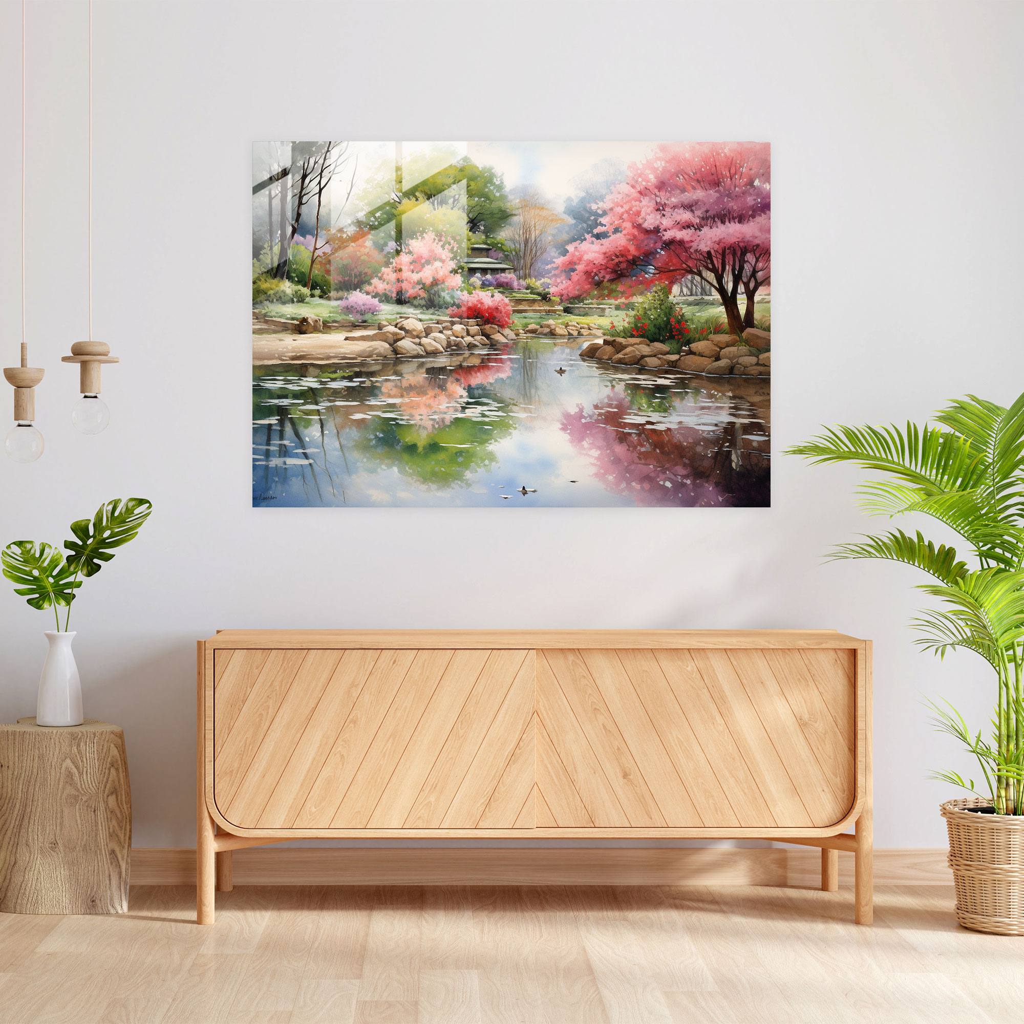 - Hypnosis, Tranquil Garden, Hypnosis, Vibrant Colors