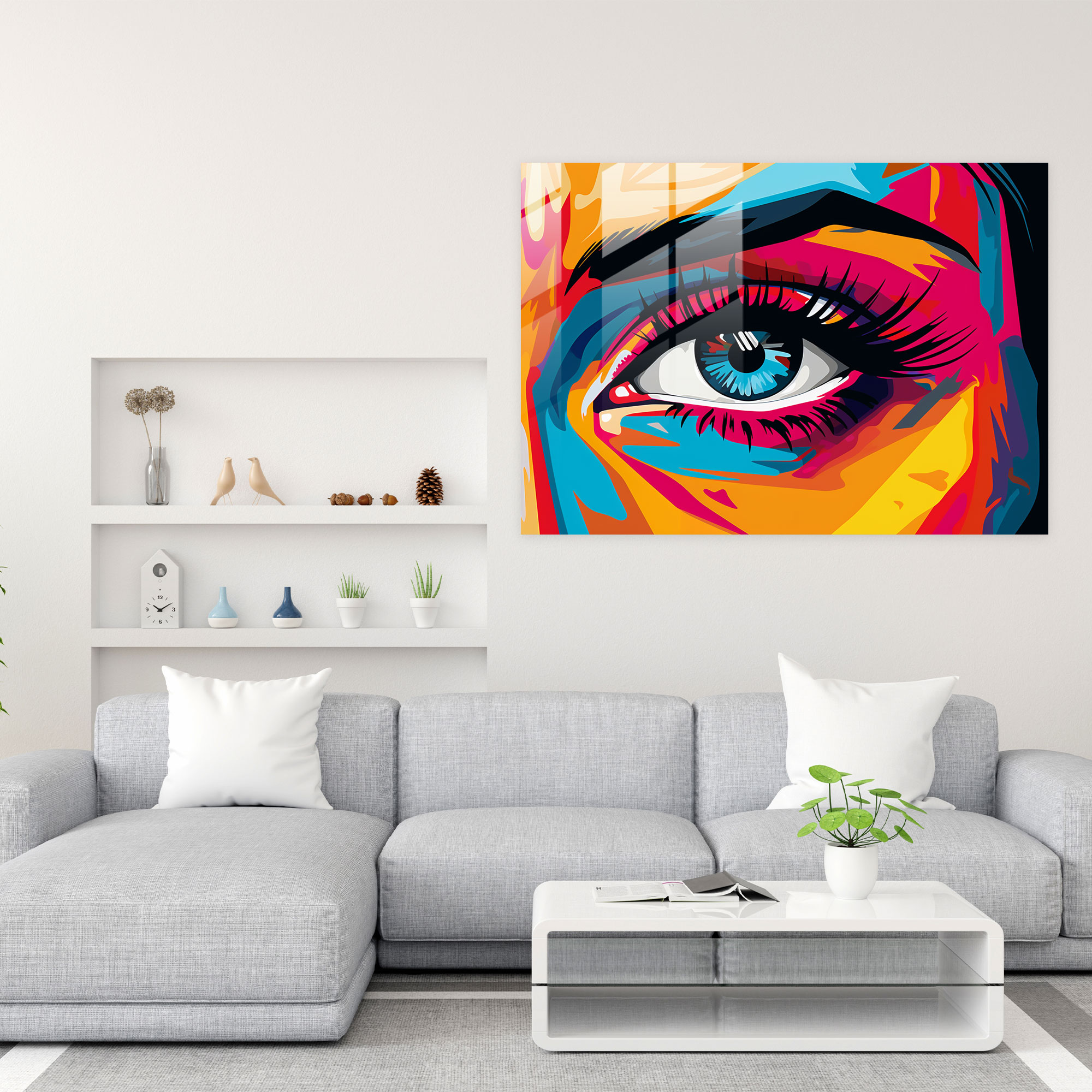 - Hypnosis, Hypnosis, Wall Decoration, Pop Art Illustration