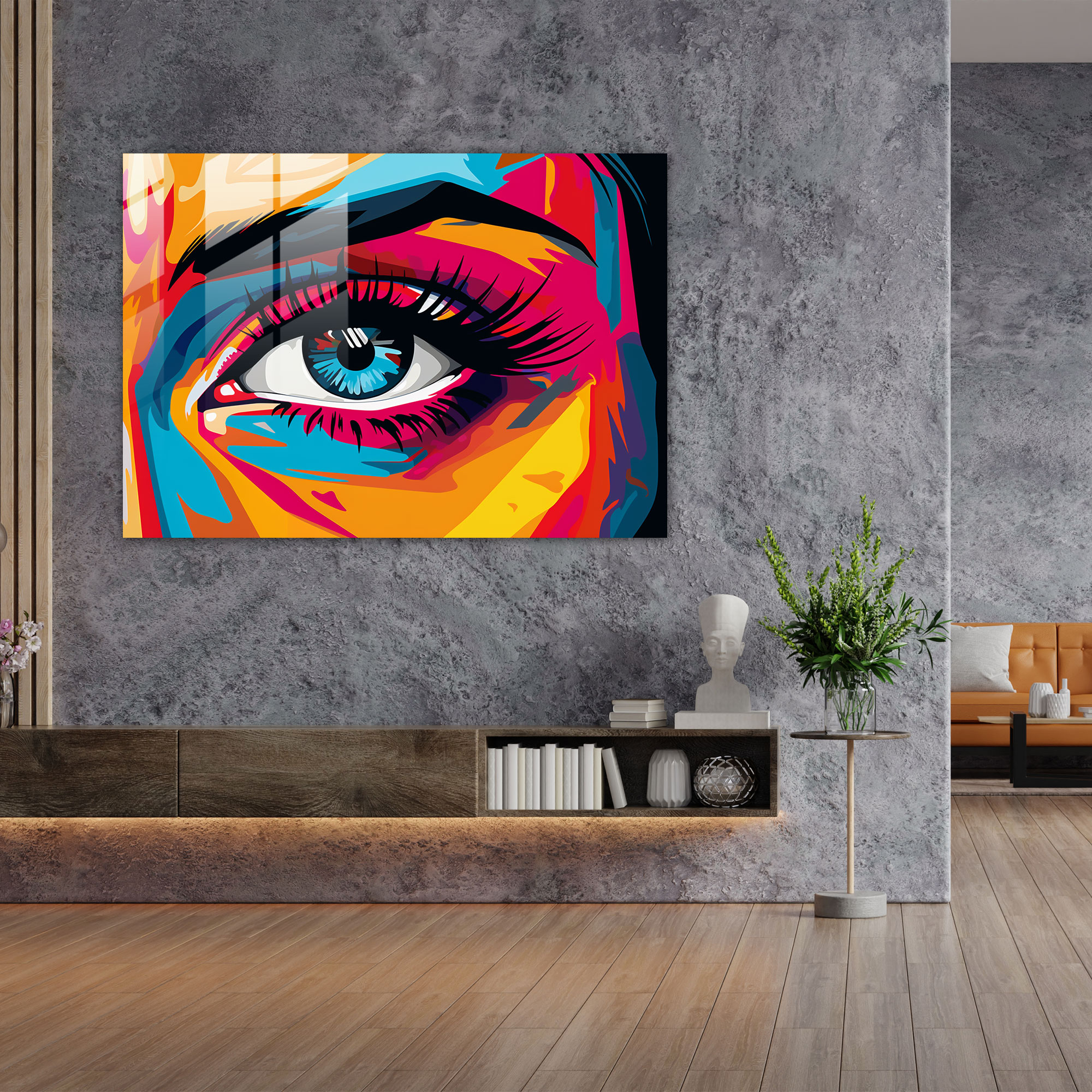 - Hypnosis, Hypnosis, Wall Decoration, Pop Art Illustration