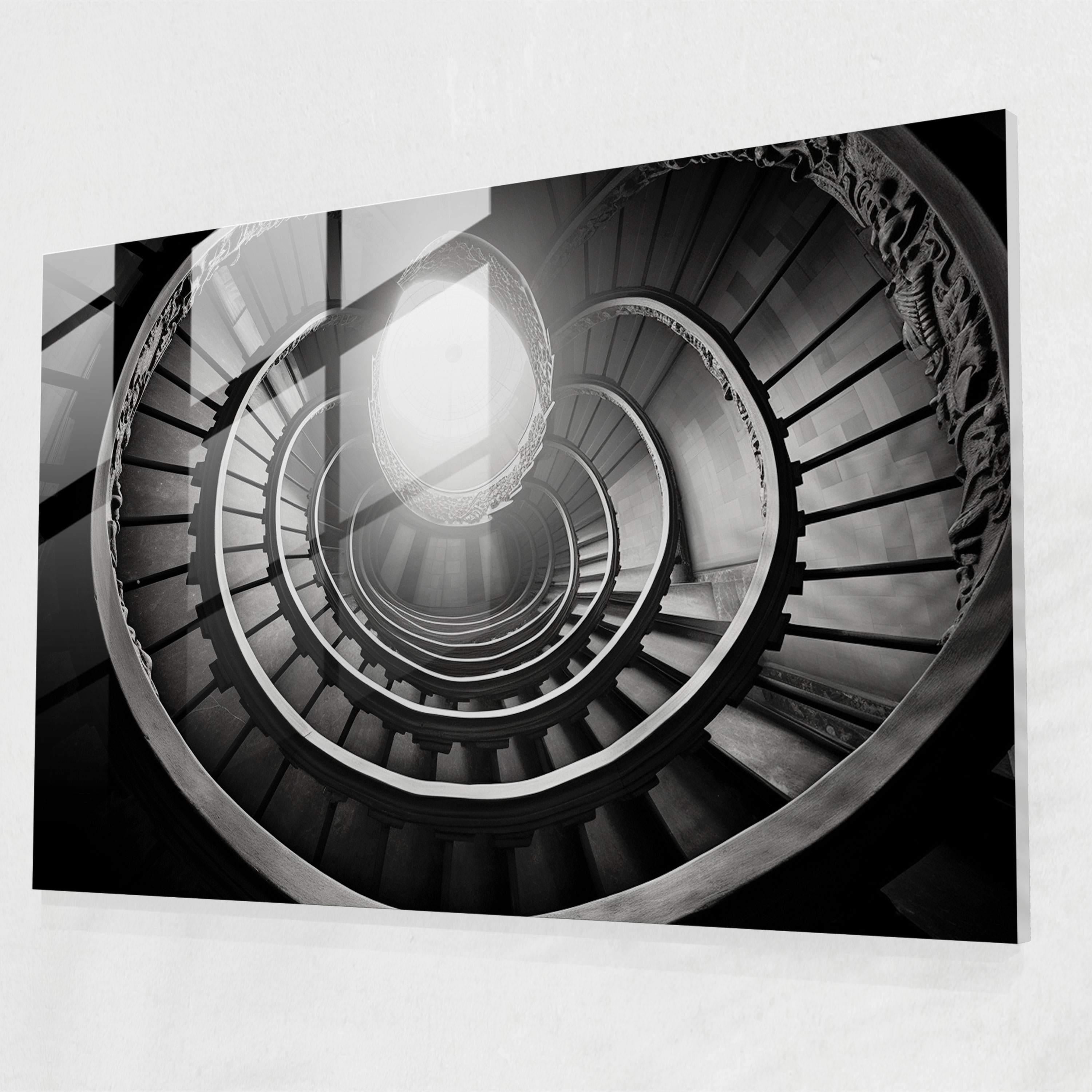 - Hypnosis, Modern Art, Home Decoration, Hypnotic Spiral Staircase