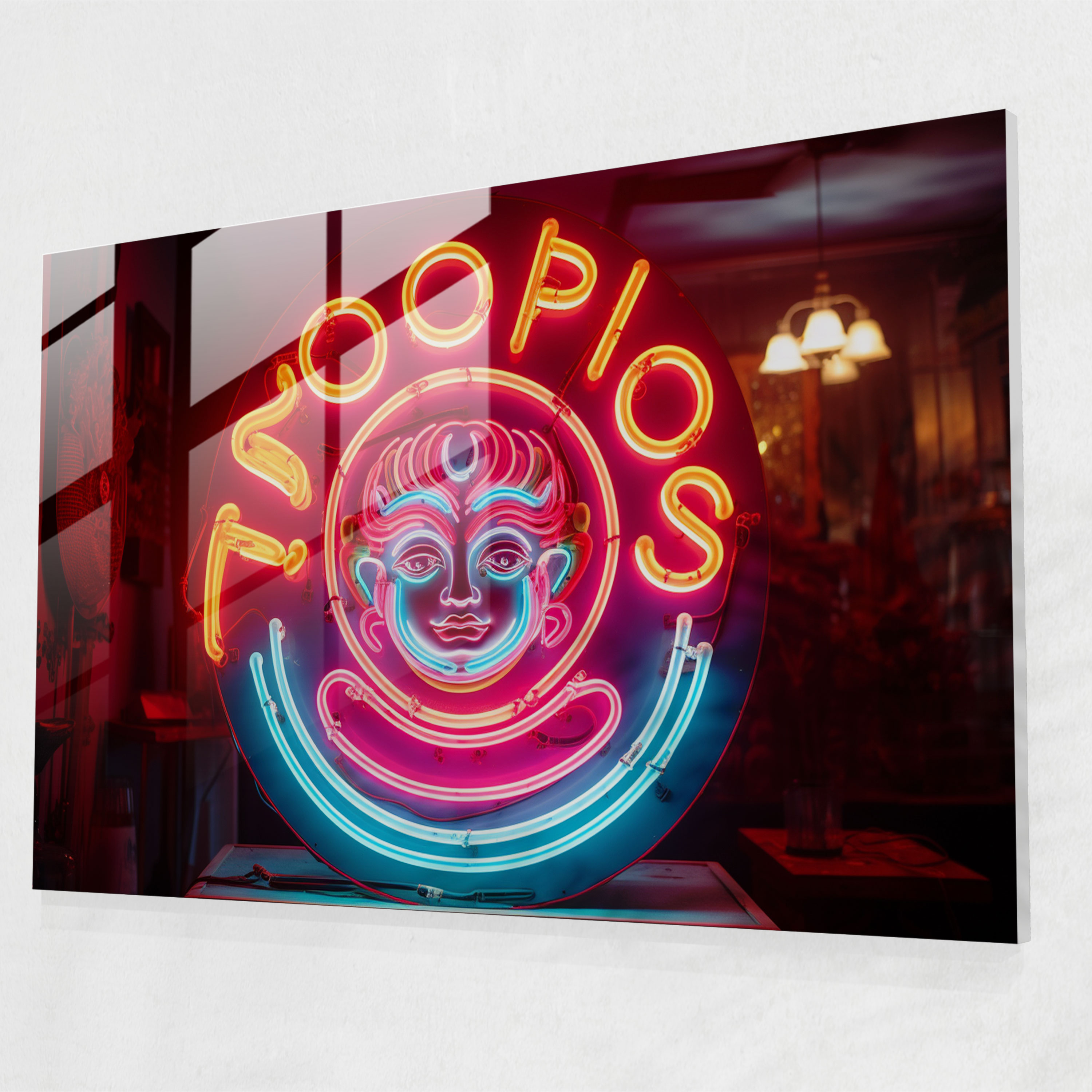 Hypnosis Wall Decoration - Hypnosis, Glass Wall Art, Wall Decoration, Bold Statement