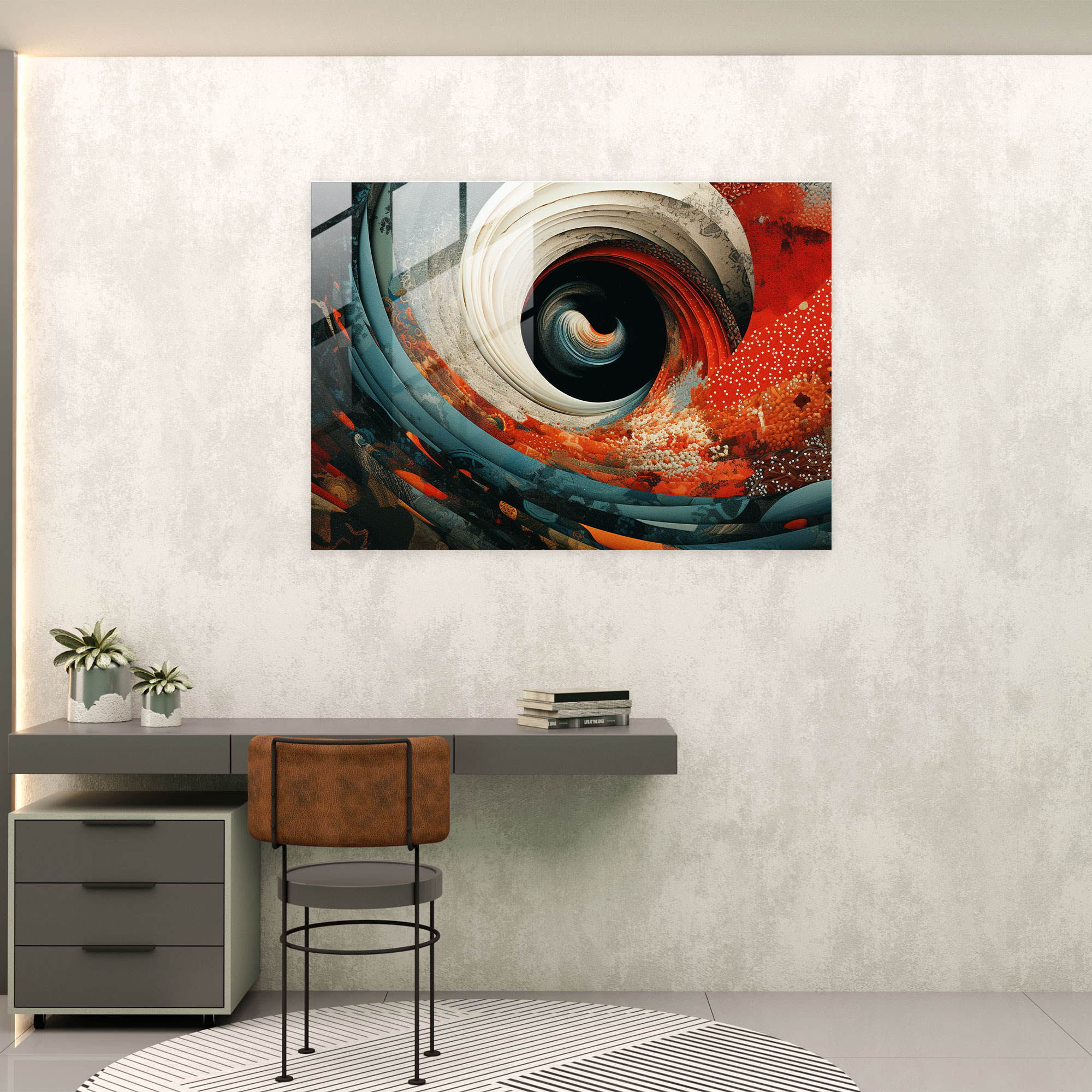 Hypnosis Glass Art - Hypnosis, Swirling Patterns, Glass Art, Mystique